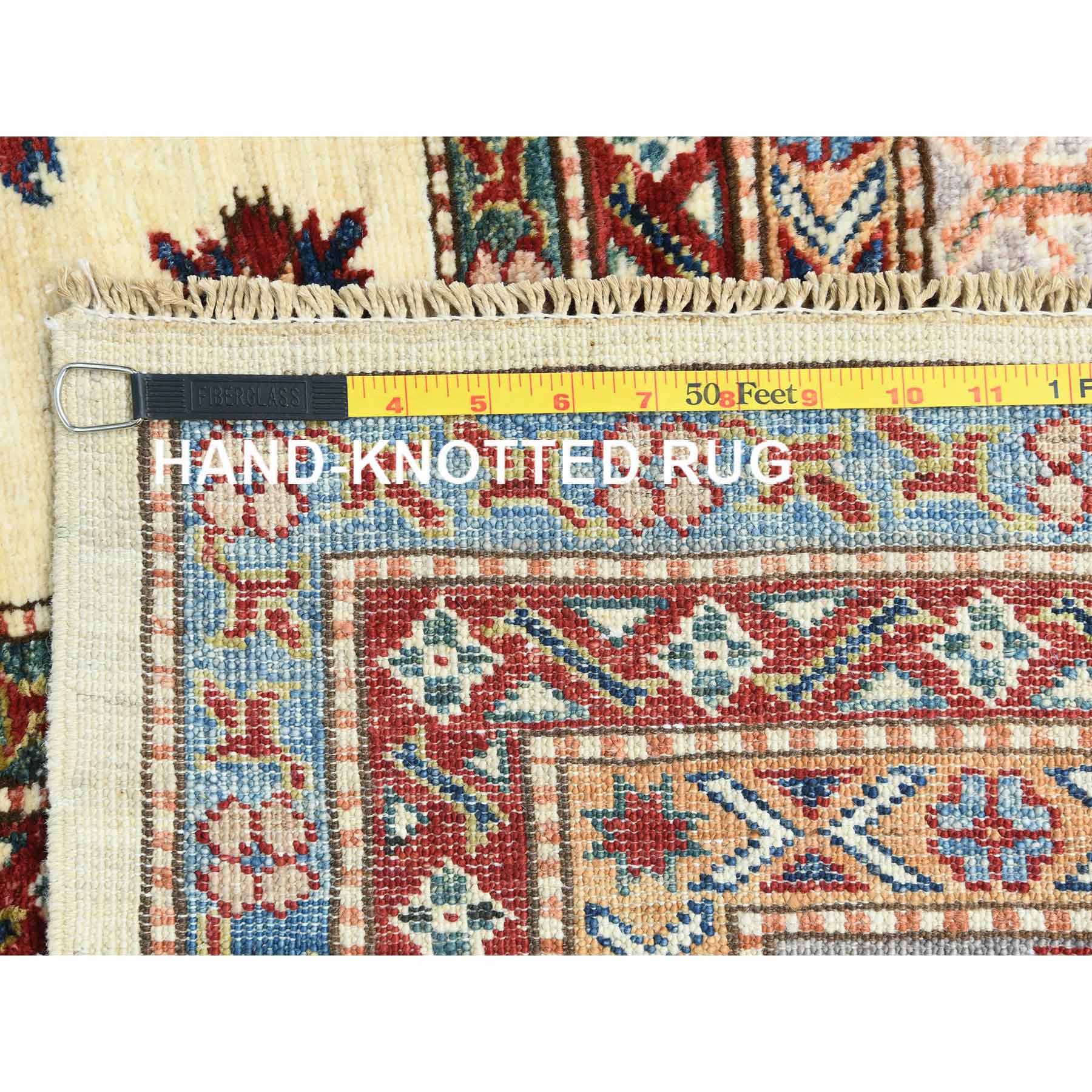 Kazak-Hand-Knotted-Rug-411900