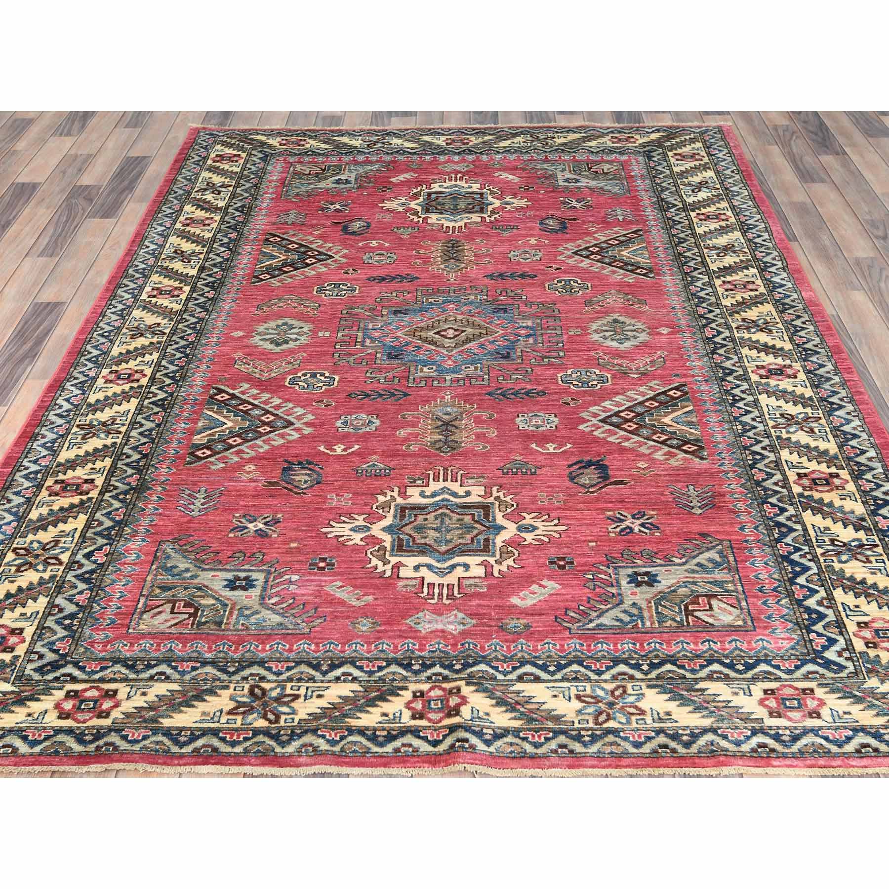 Kazak-Hand-Knotted-Rug-411950