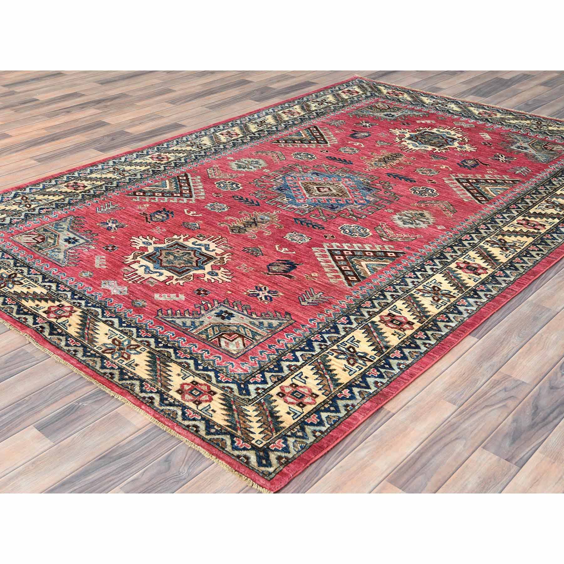 Kazak-Hand-Knotted-Rug-411950