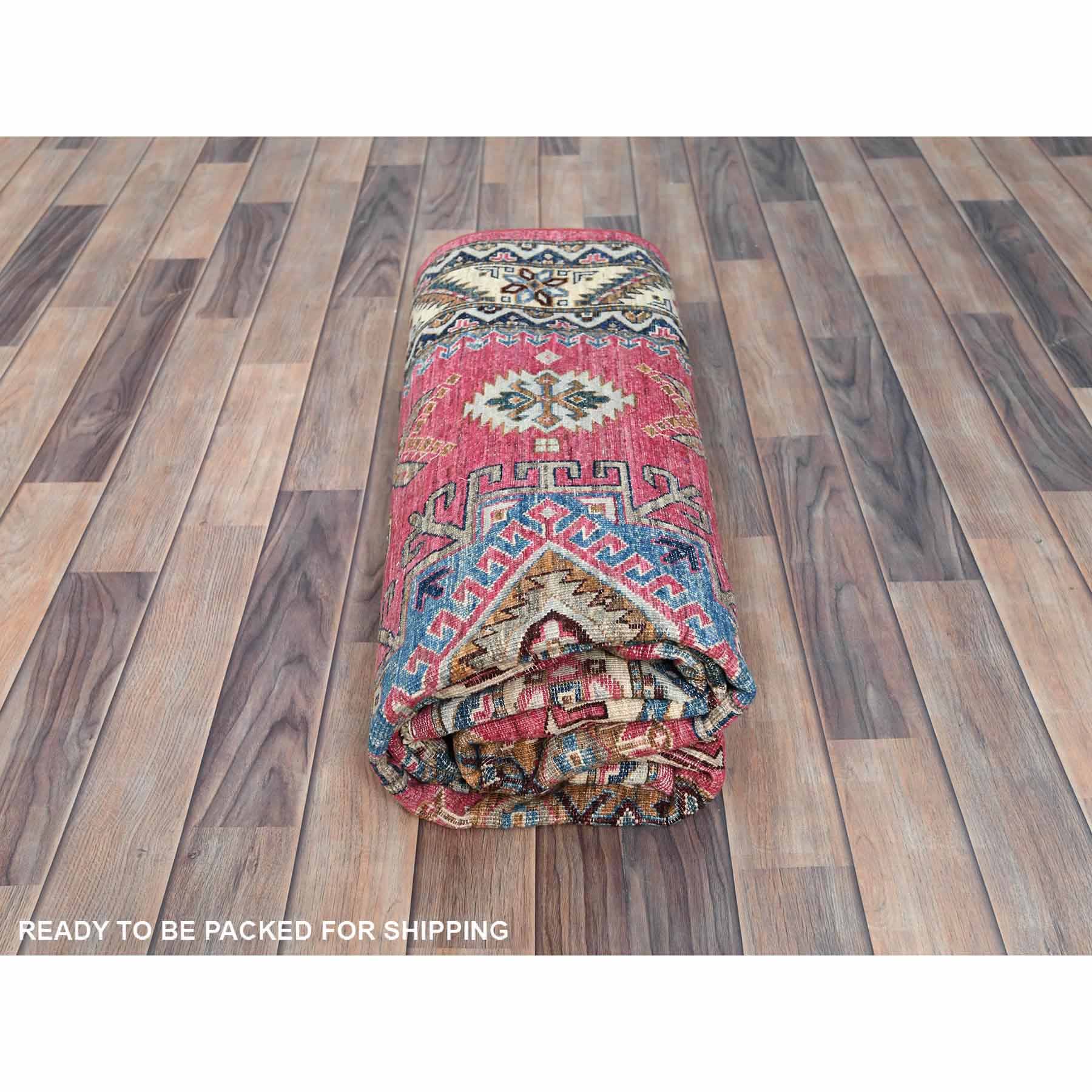 Kazak-Hand-Knotted-Rug-411950