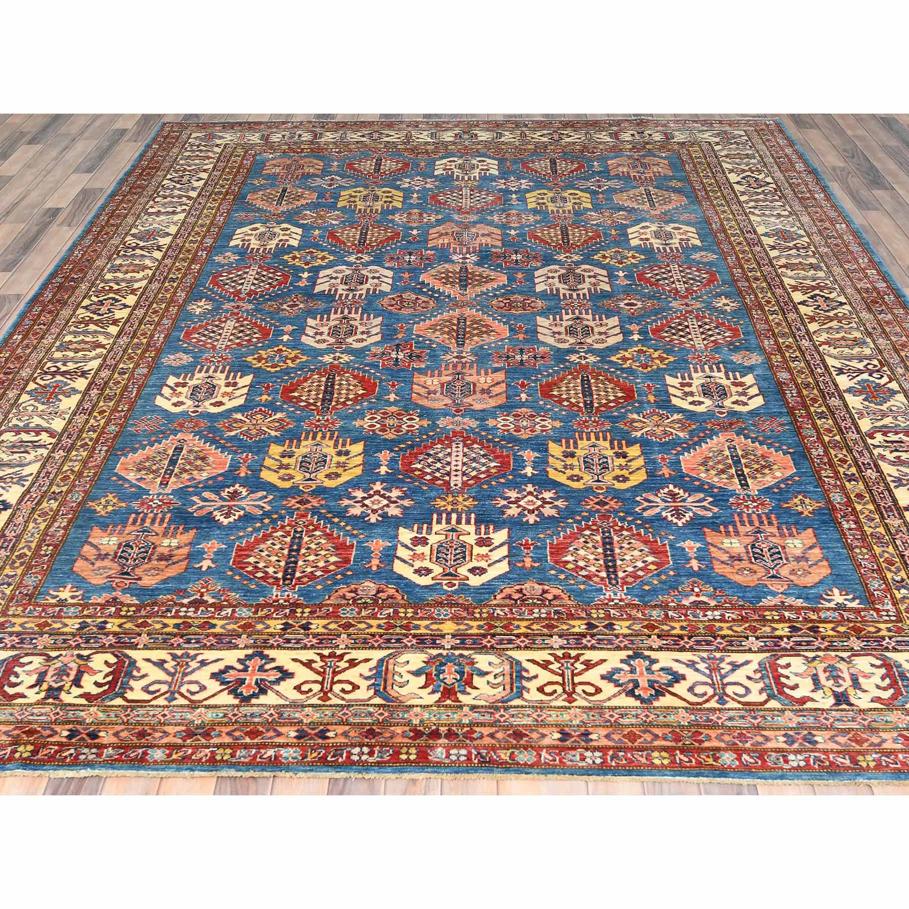 Kazak-Hand-Knotted-Rug-412235