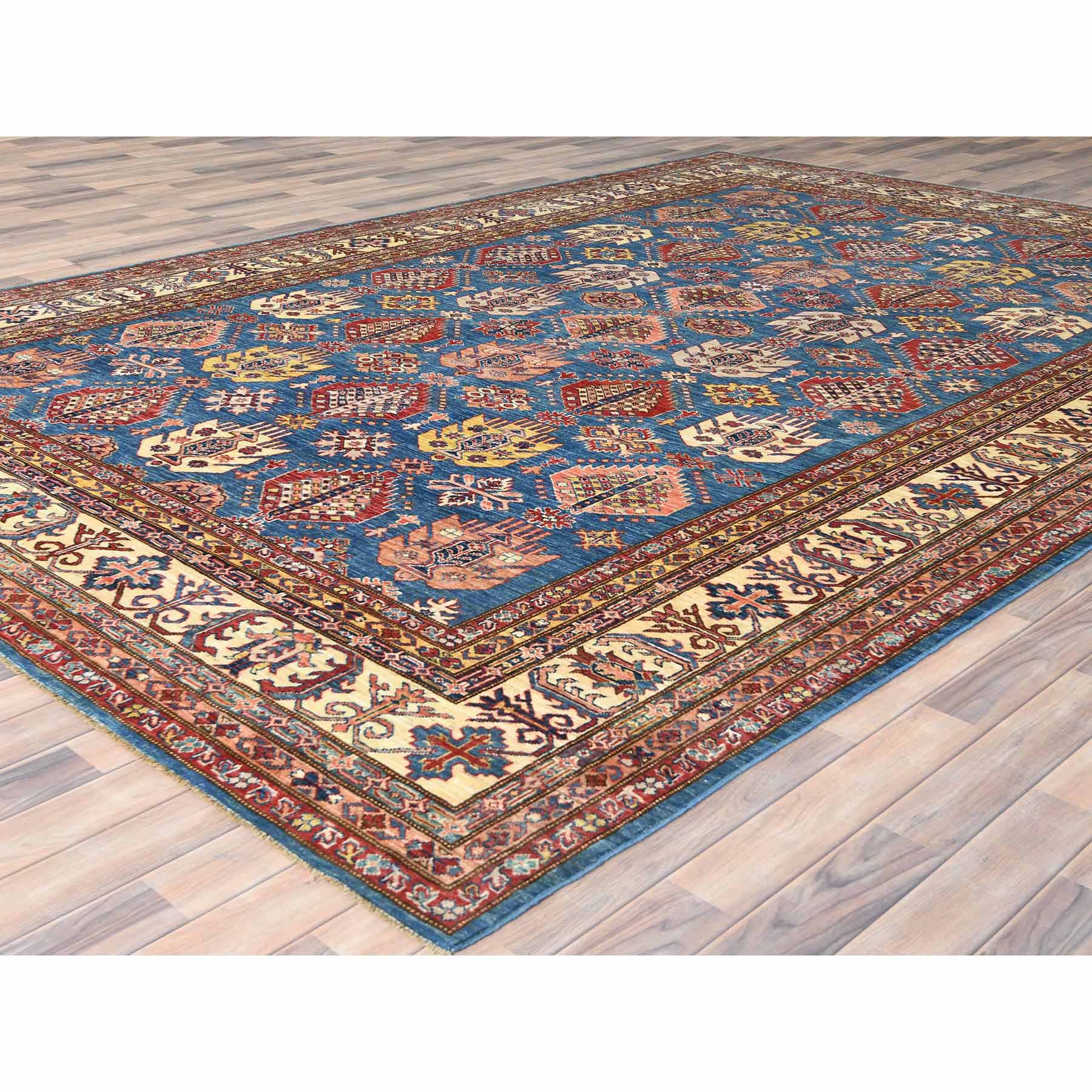 Kazak-Hand-Knotted-Rug-412235