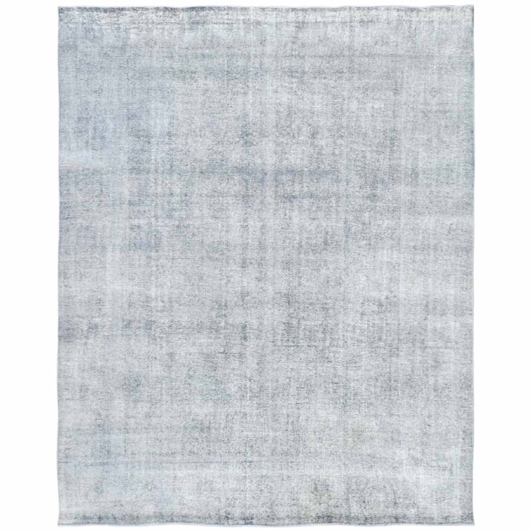 Overdyed-Vintage-Hand-Knotted-Rug-410485