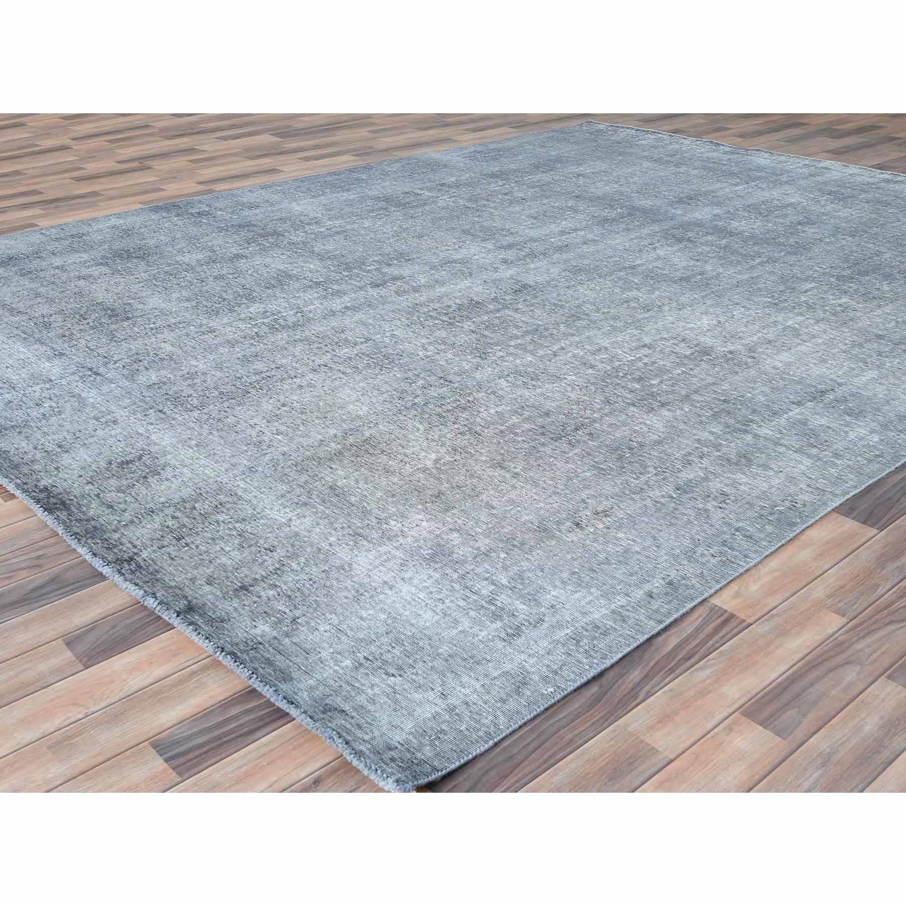 Overdyed-Vintage-Hand-Knotted-Rug-410485