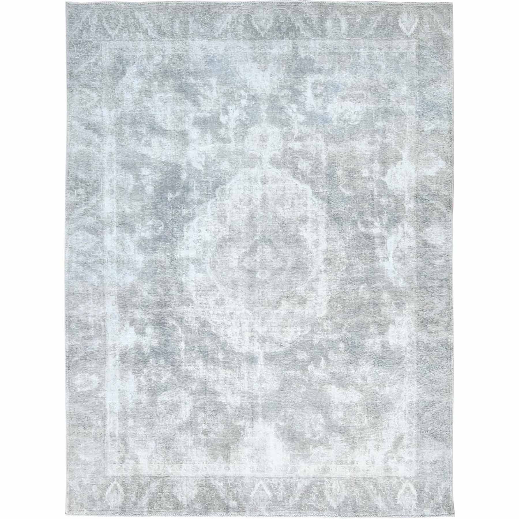Overdyed-Vintage-Hand-Knotted-Rug-411695