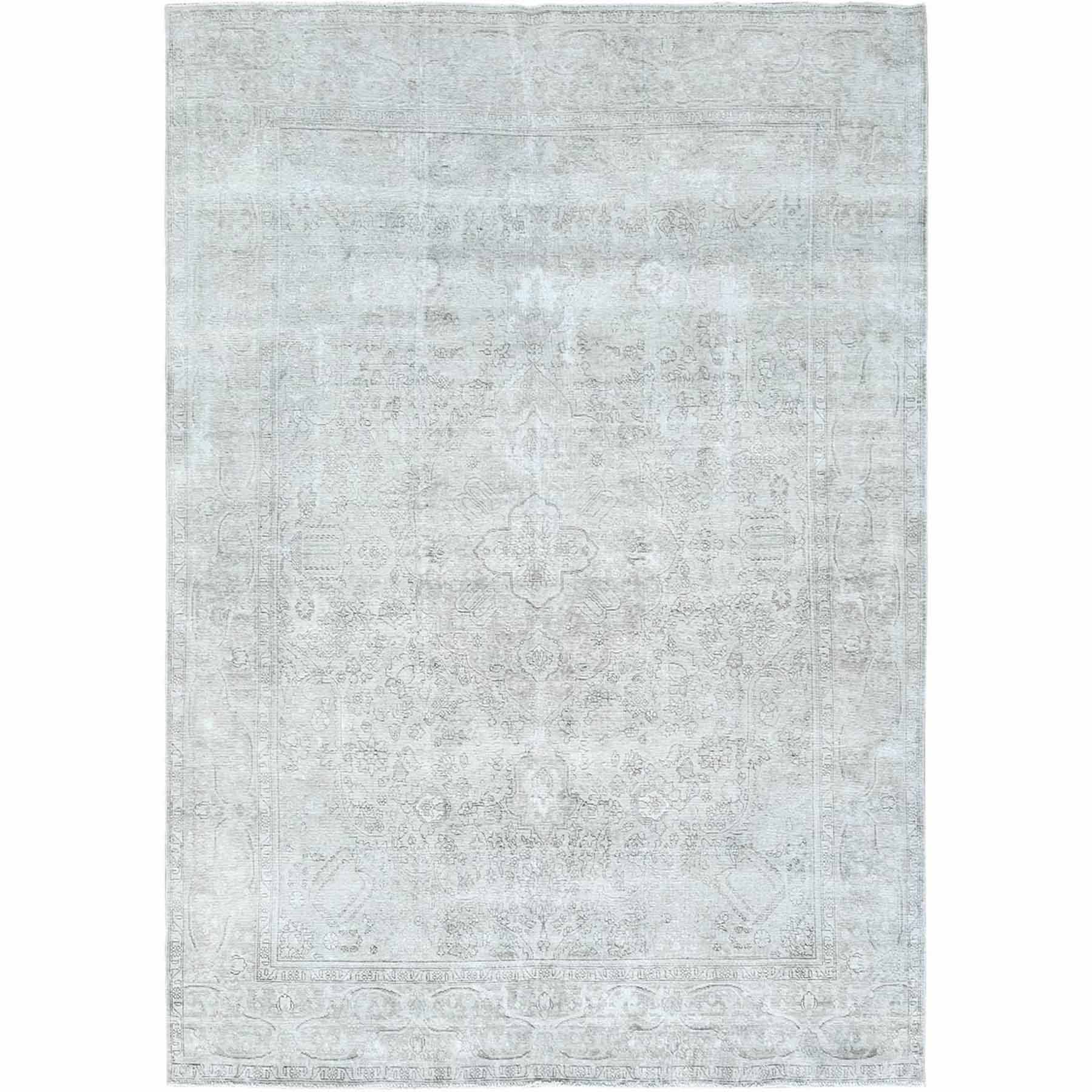 Overdyed-Vintage-Hand-Knotted-Rug-411700