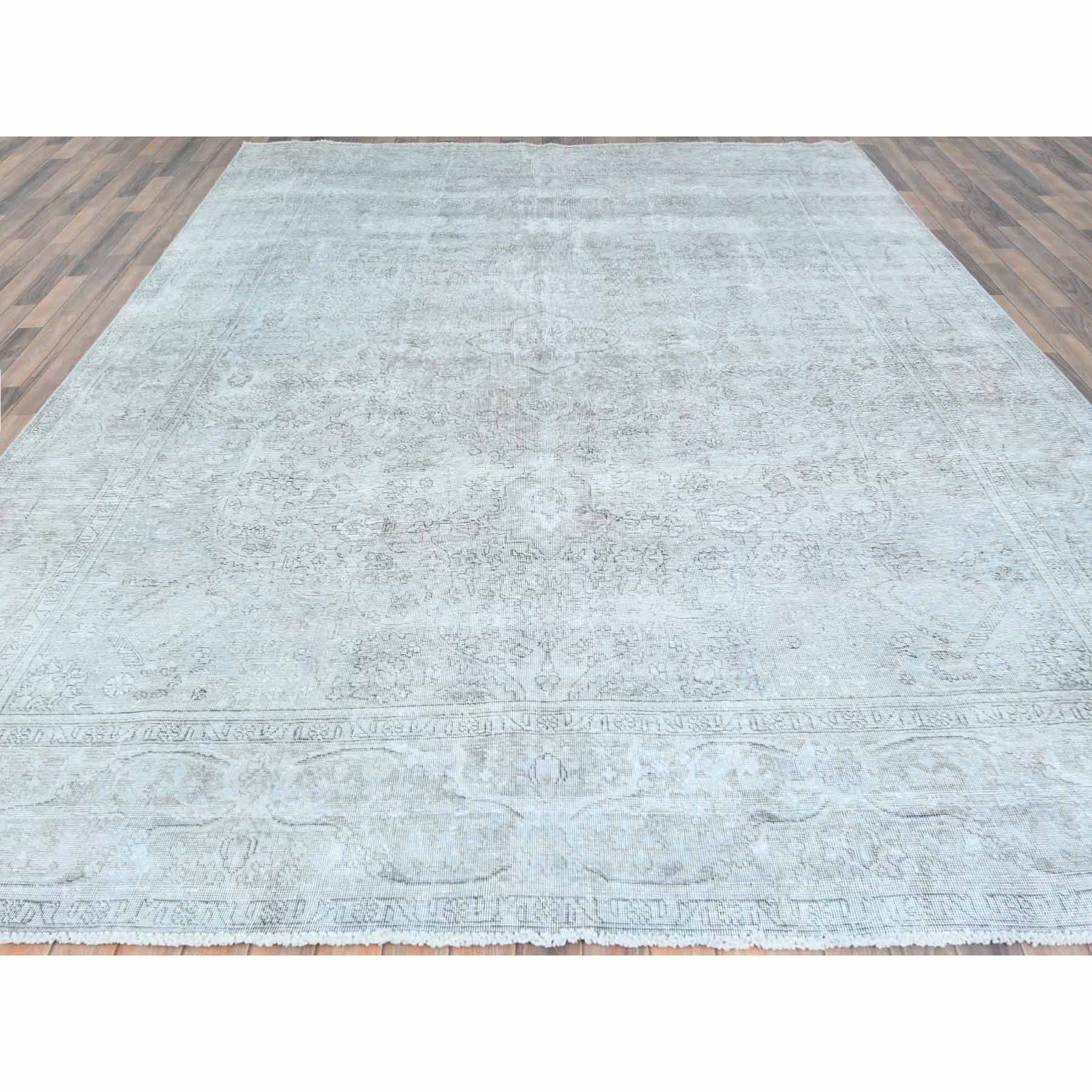 Overdyed-Vintage-Hand-Knotted-Rug-411700