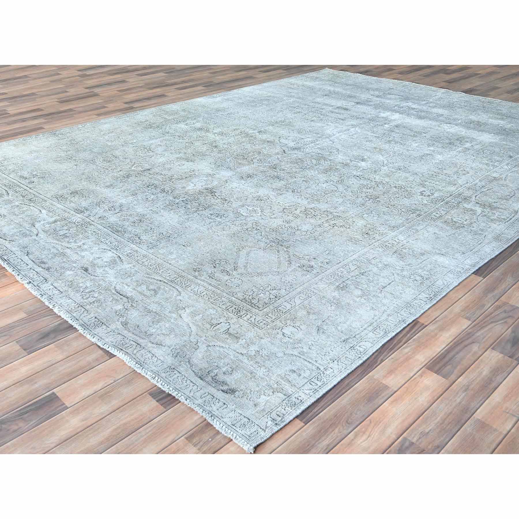 Overdyed-Vintage-Hand-Knotted-Rug-411700