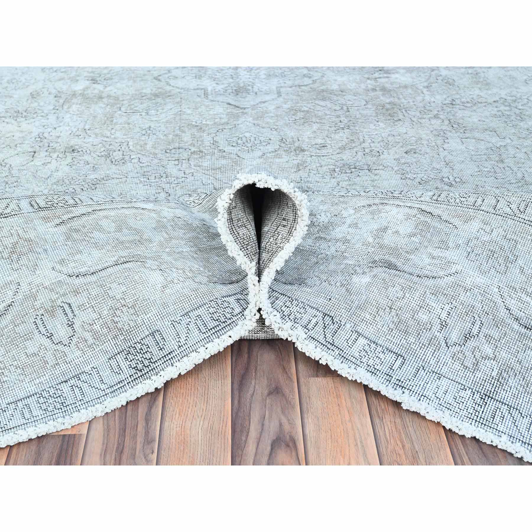 Overdyed-Vintage-Hand-Knotted-Rug-411700