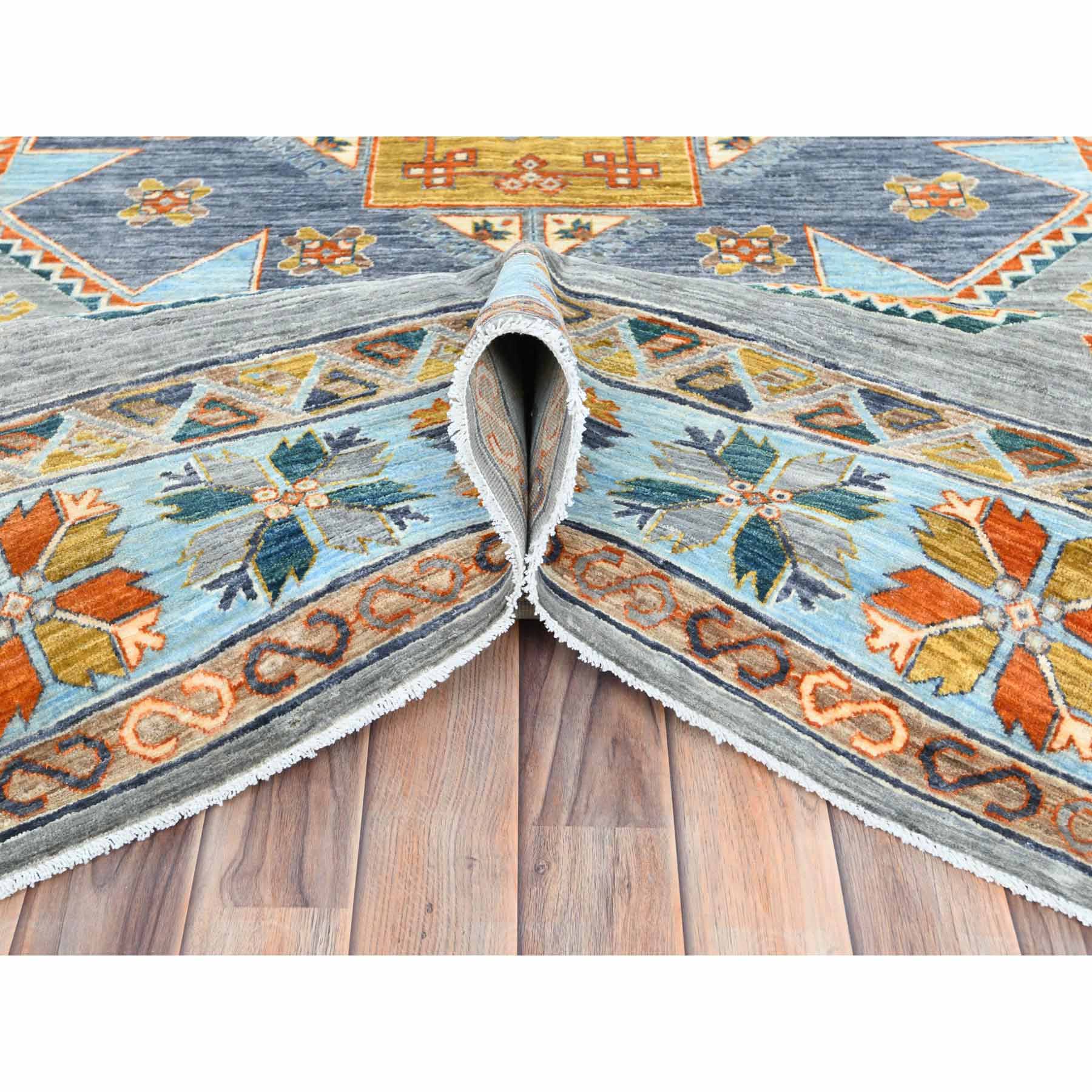 Tribal-Geometric-Hand-Knotted-Rug-410145