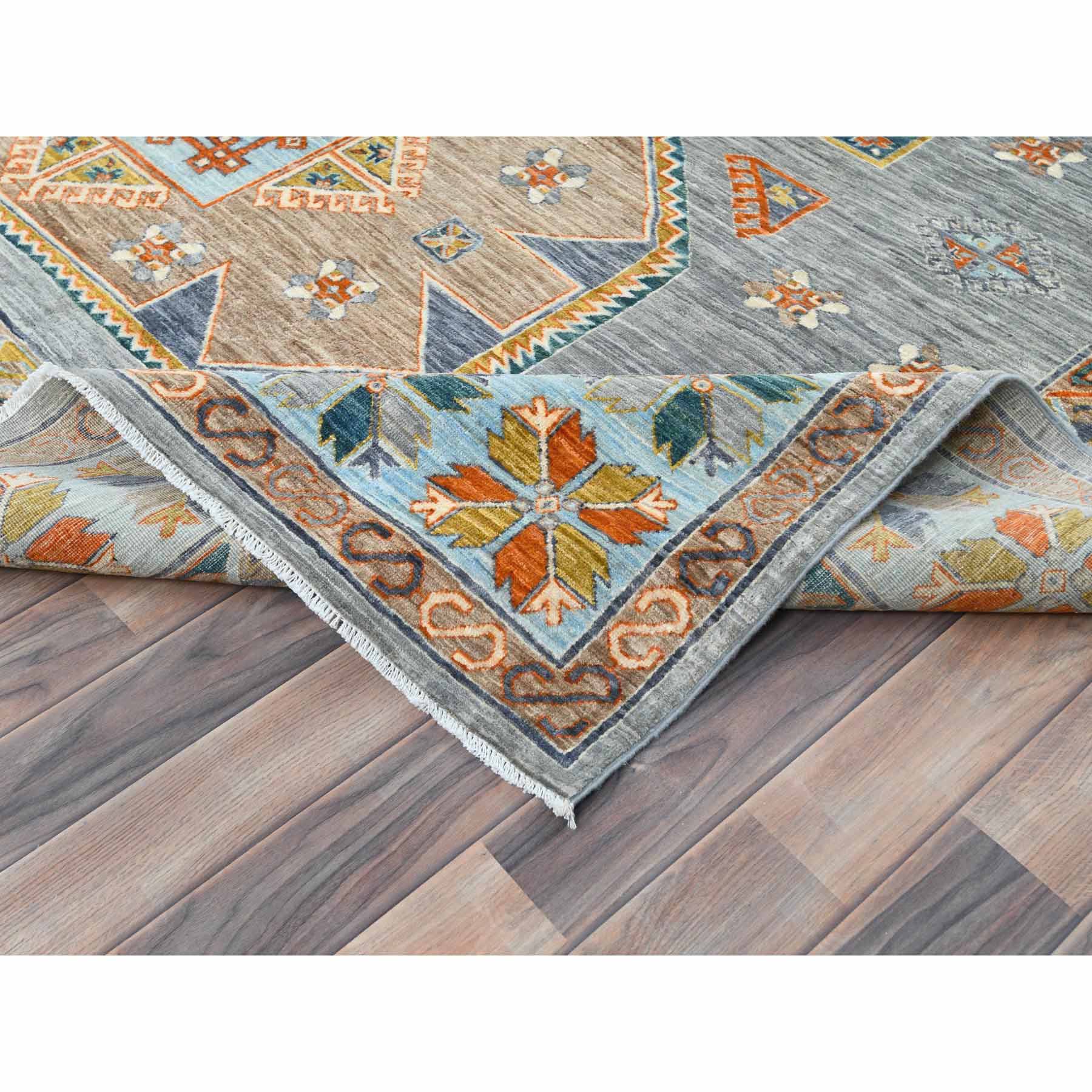 Tribal-Geometric-Hand-Knotted-Rug-410145
