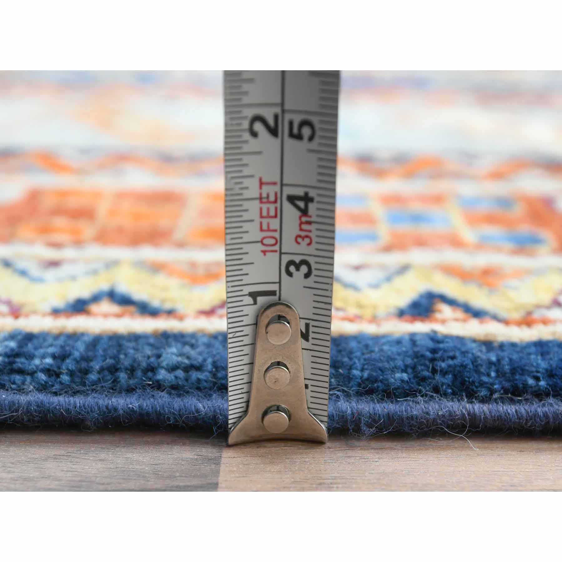 Tribal-Geometric-Hand-Knotted-Rug-410150