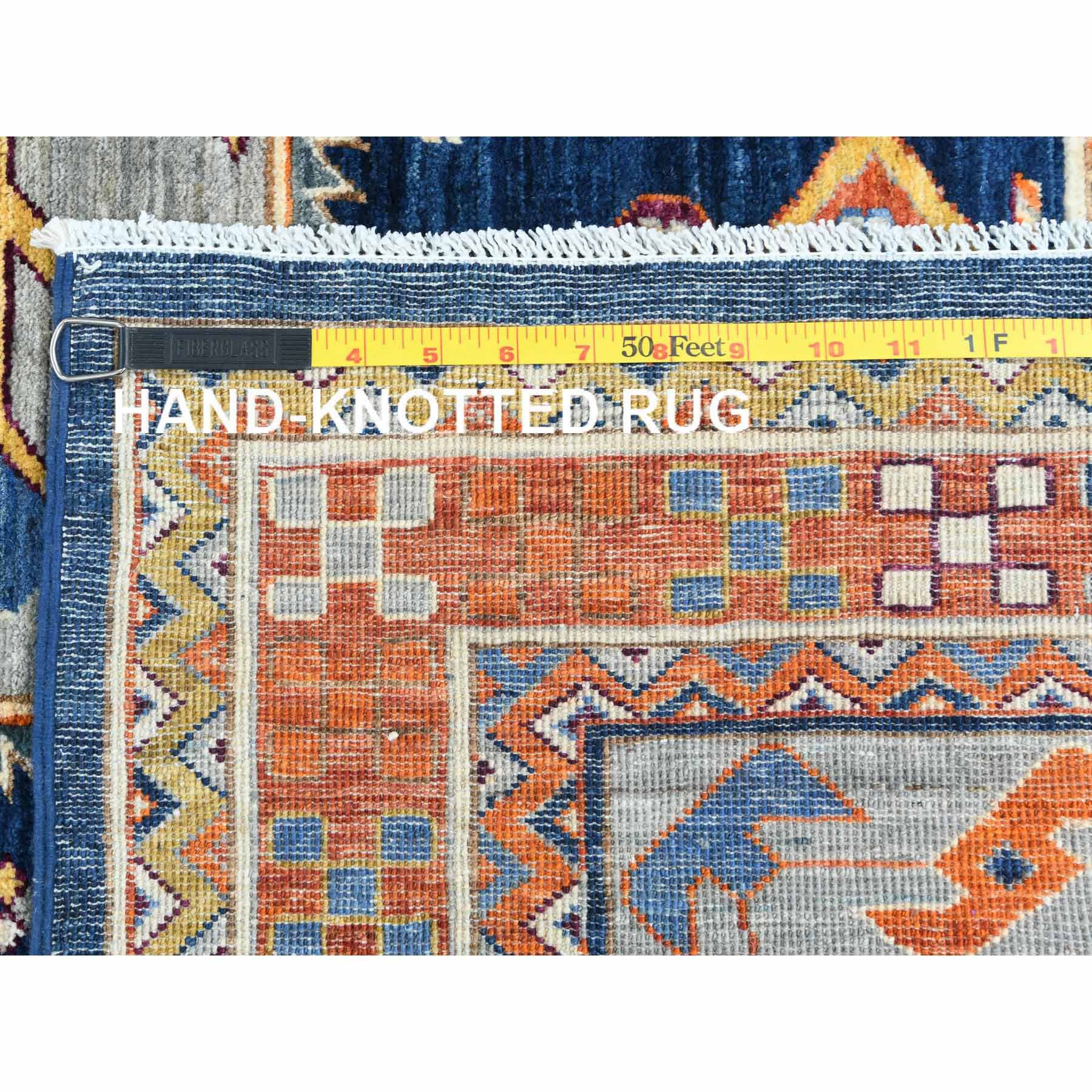 Tribal-Geometric-Hand-Knotted-Rug-410150