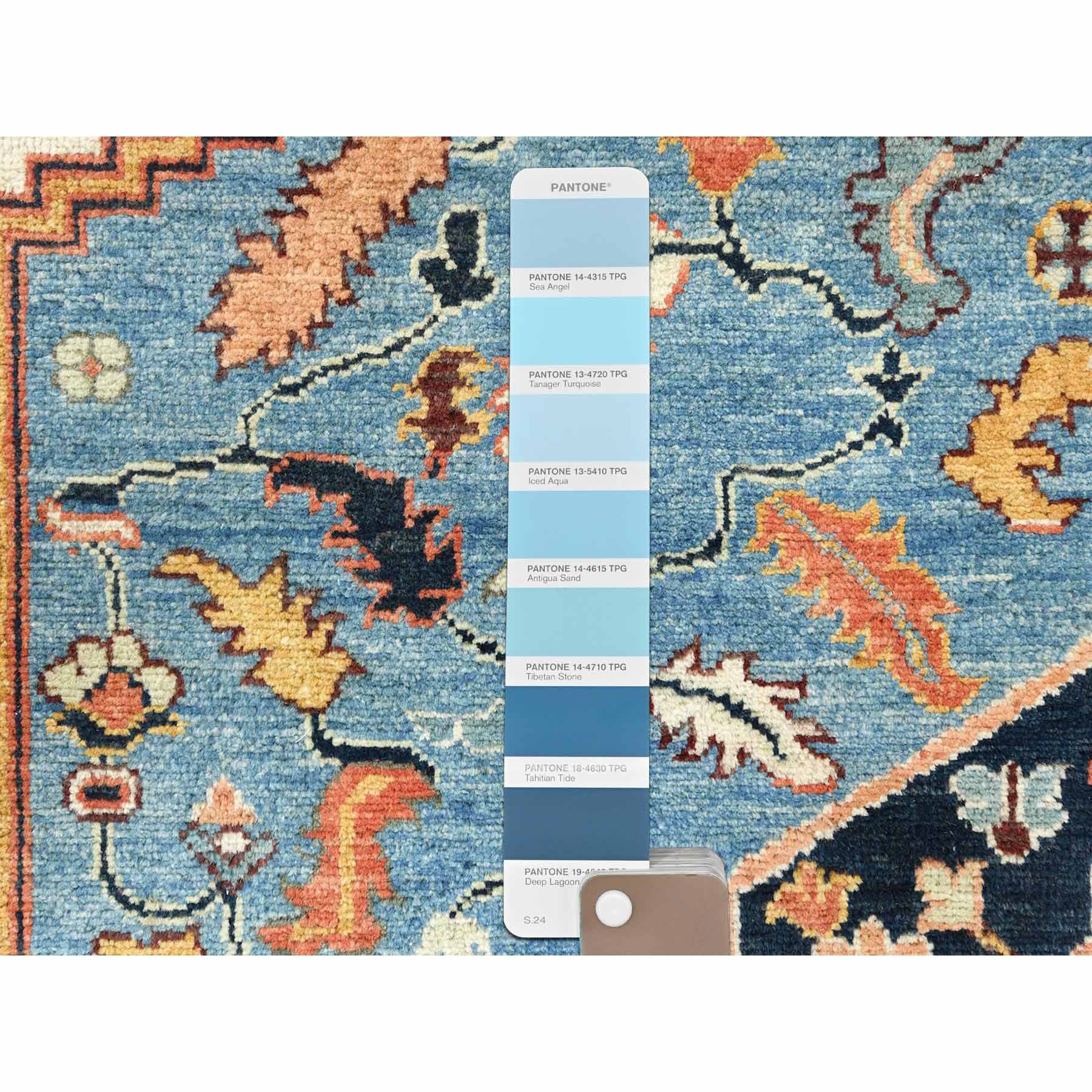 Heriz-Hand-Knotted-Rug-413380