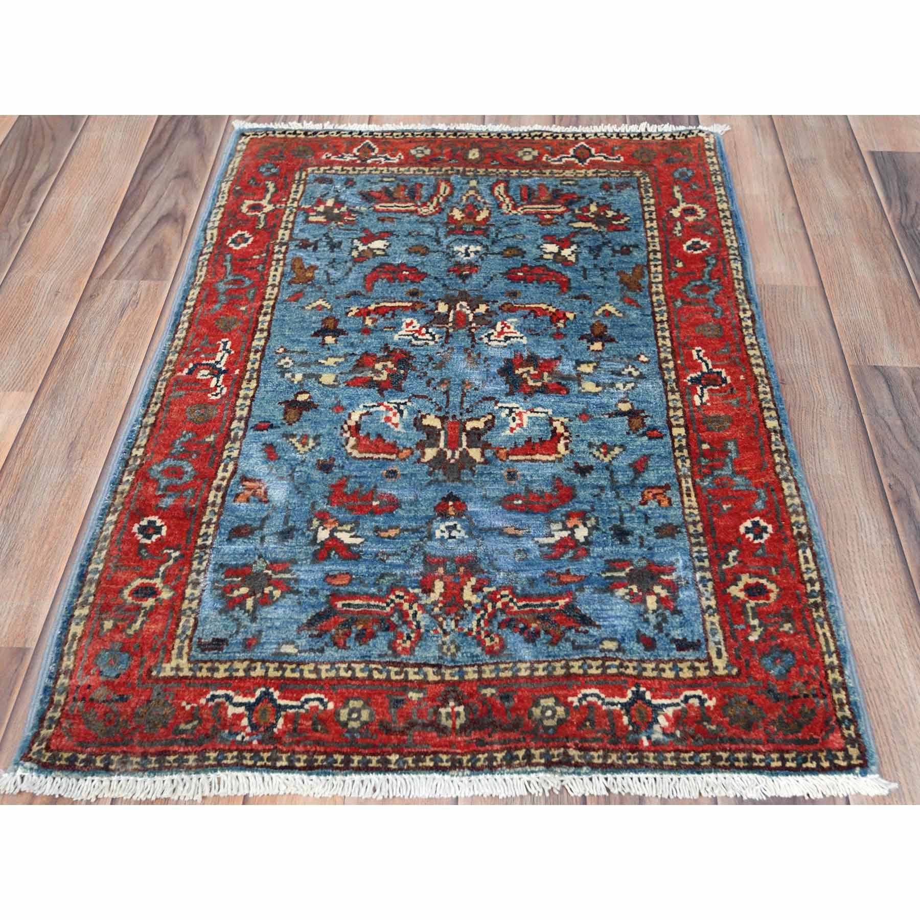 Heriz-Hand-Knotted-Rug-414350