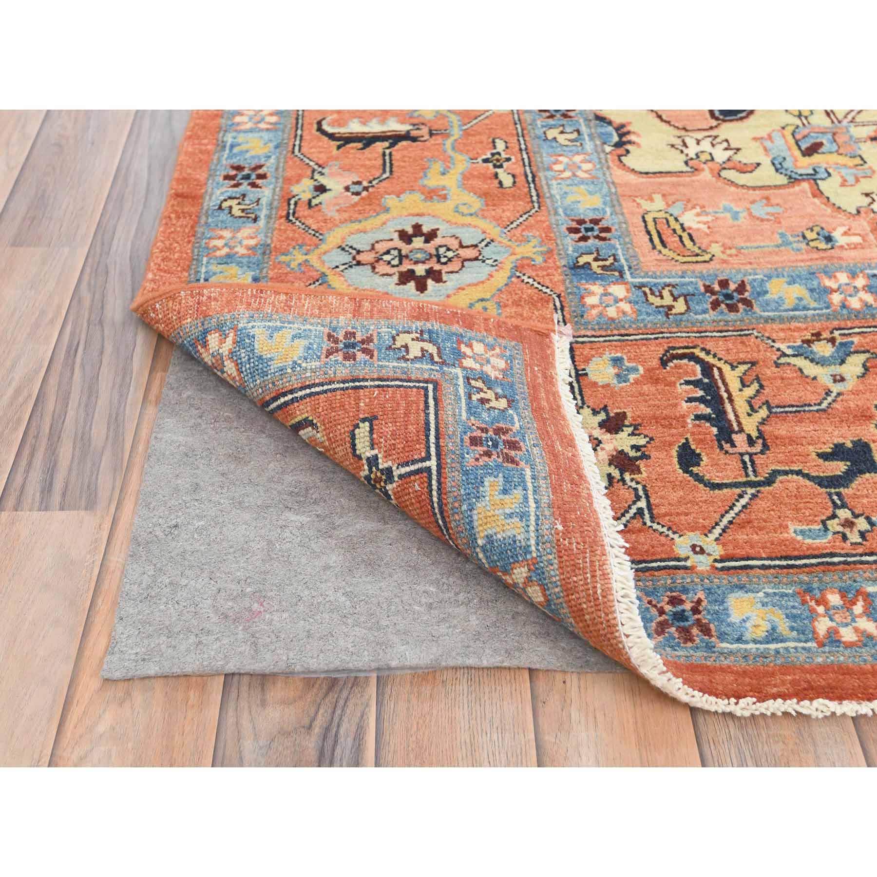 Heriz-Hand-Knotted-Rug-414380