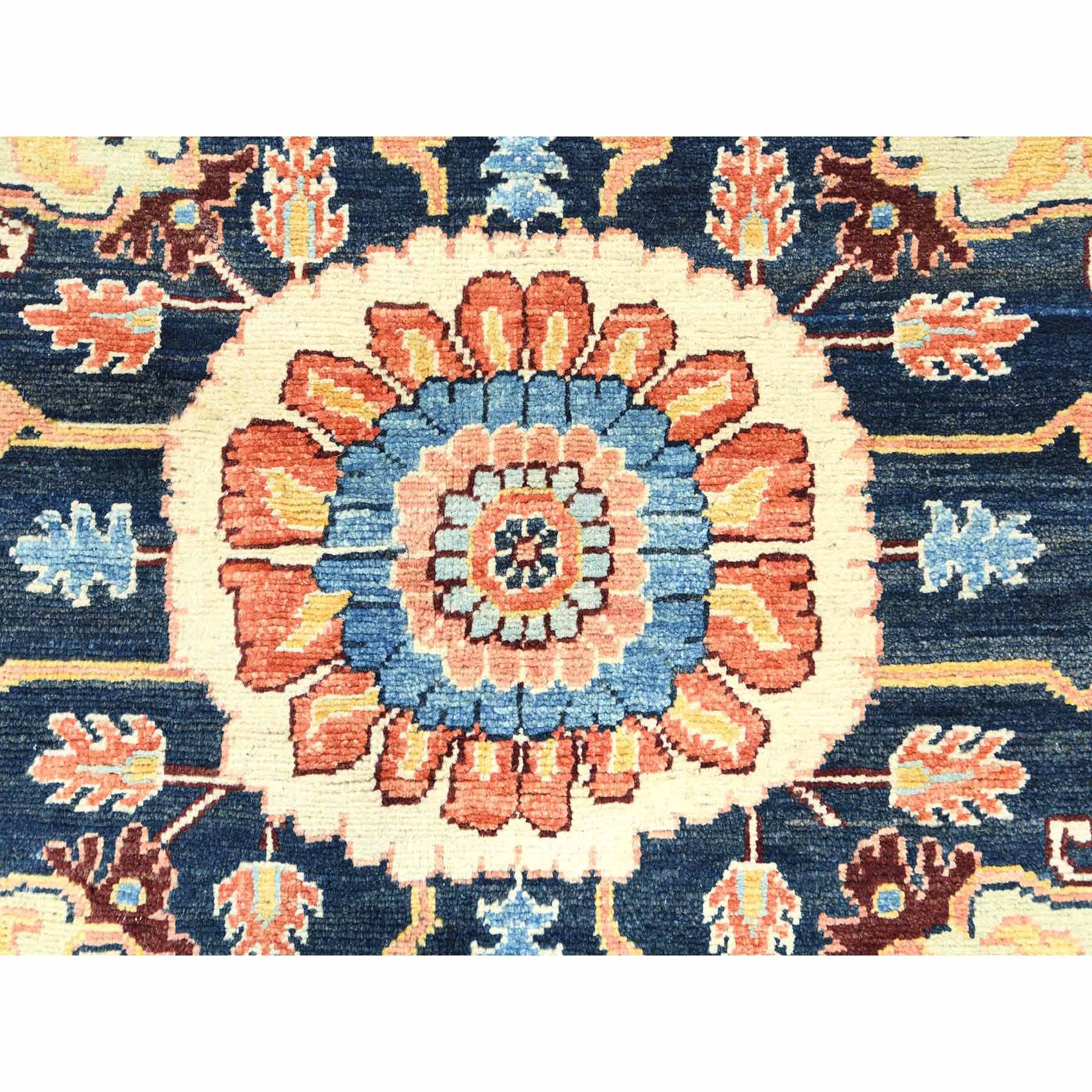 Heriz-Hand-Knotted-Rug-414380