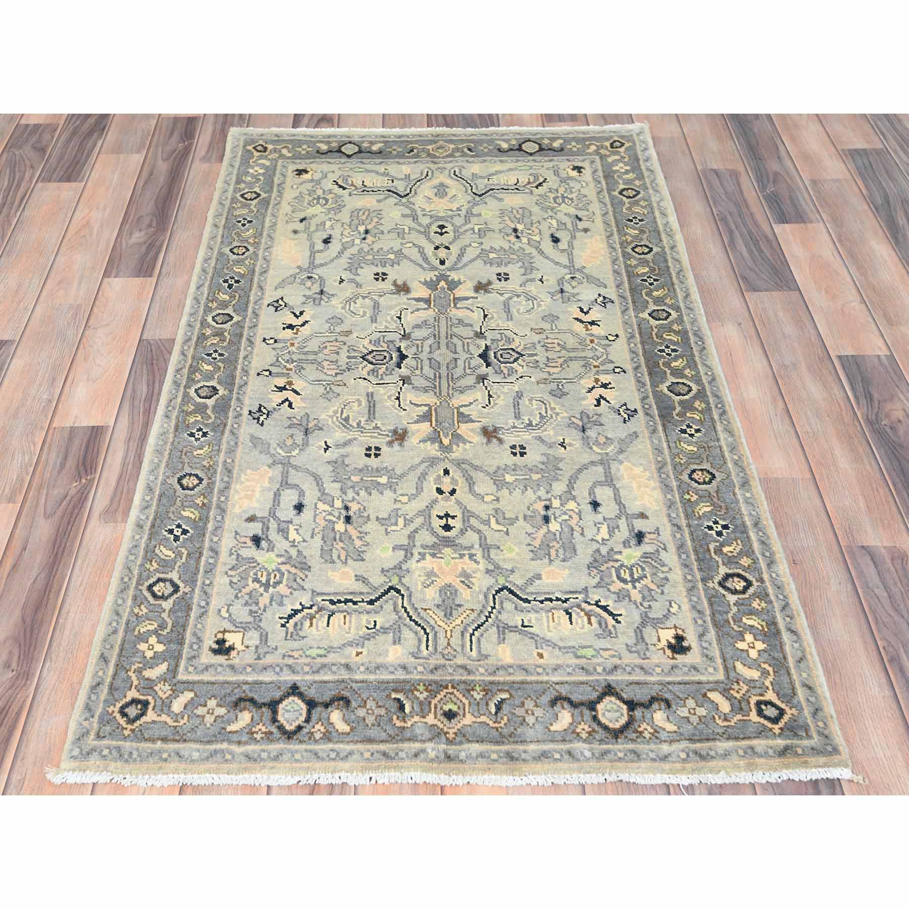 Heriz-Hand-Knotted-Rug-414595