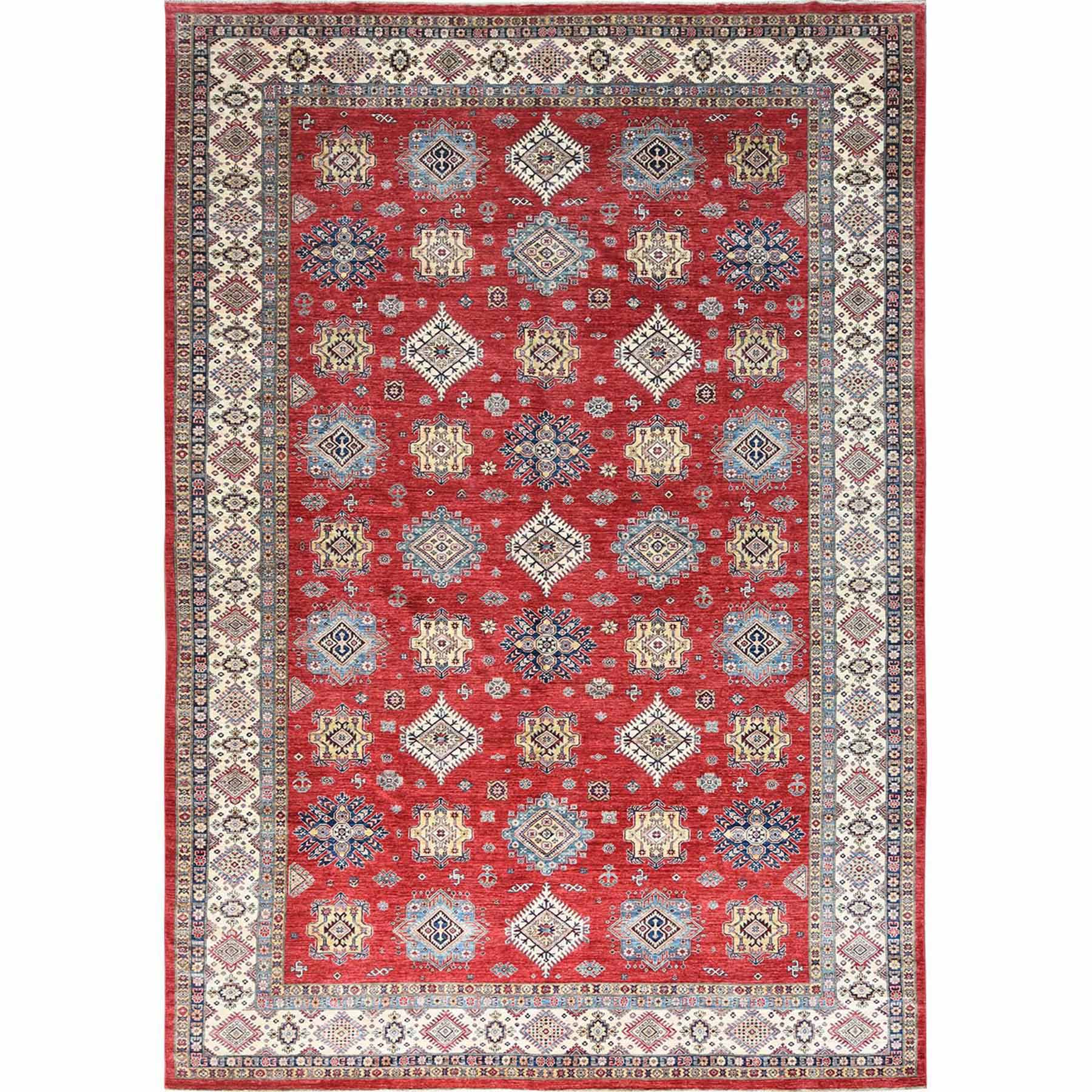 Kazak-Hand-Knotted-Rug-412640