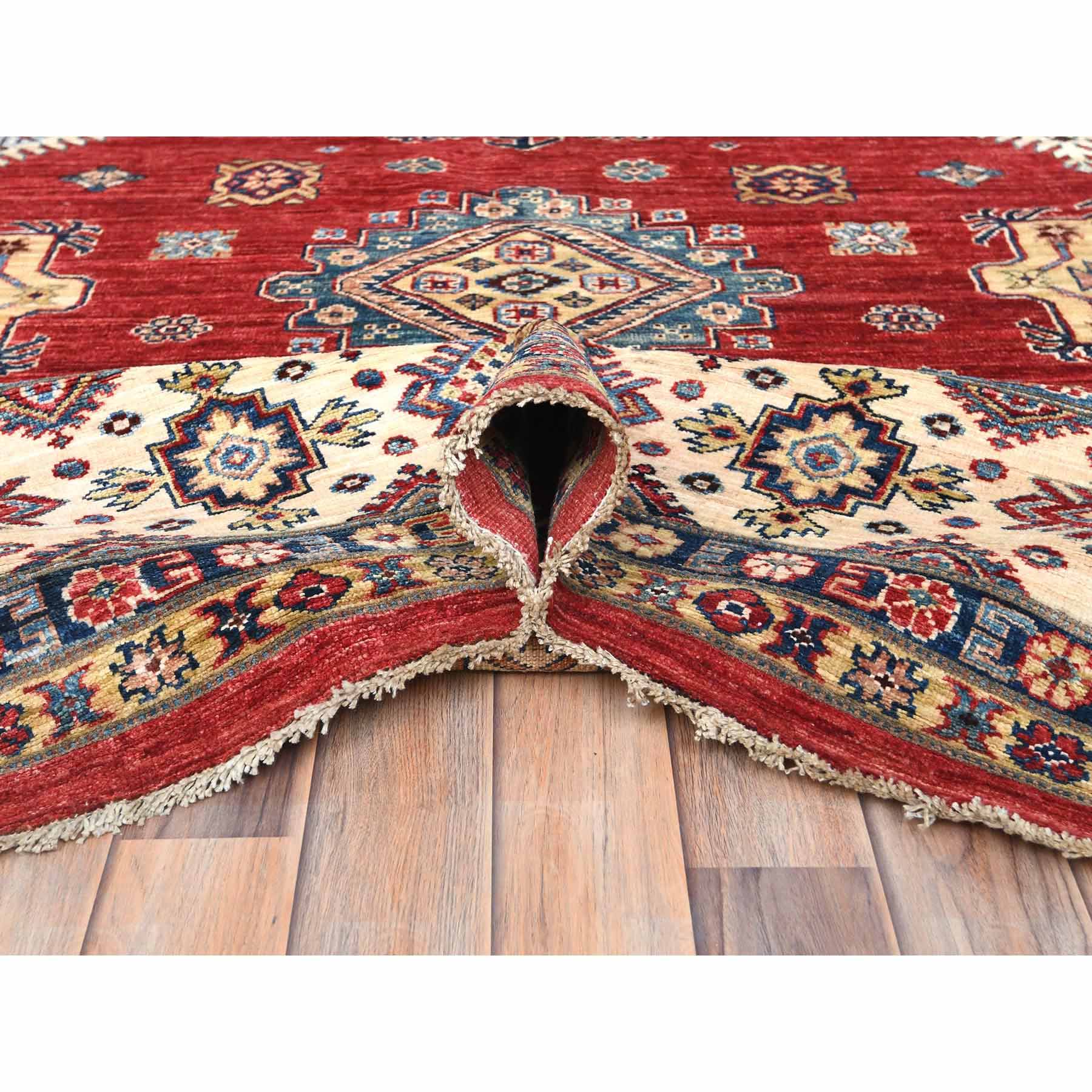 Kazak-Hand-Knotted-Rug-412640