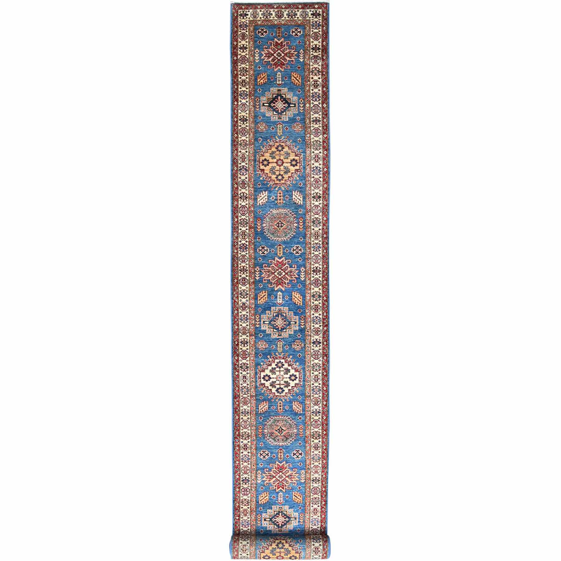 Kazak-Hand-Knotted-Rug-412885