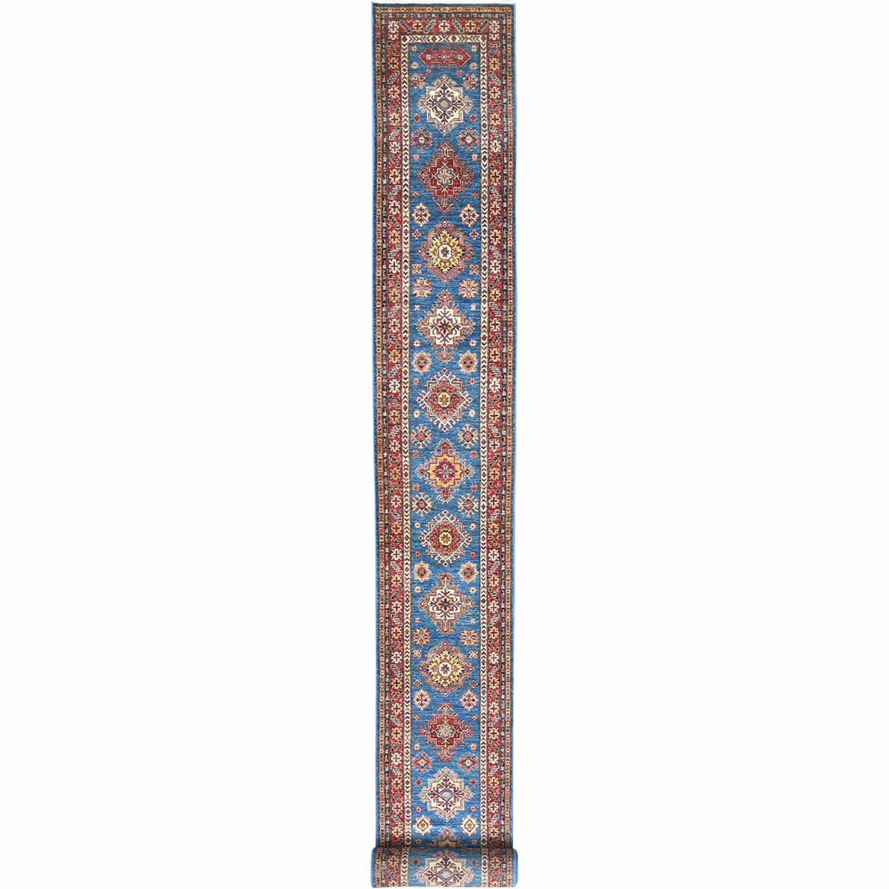 Kazak-Hand-Knotted-Rug-412895