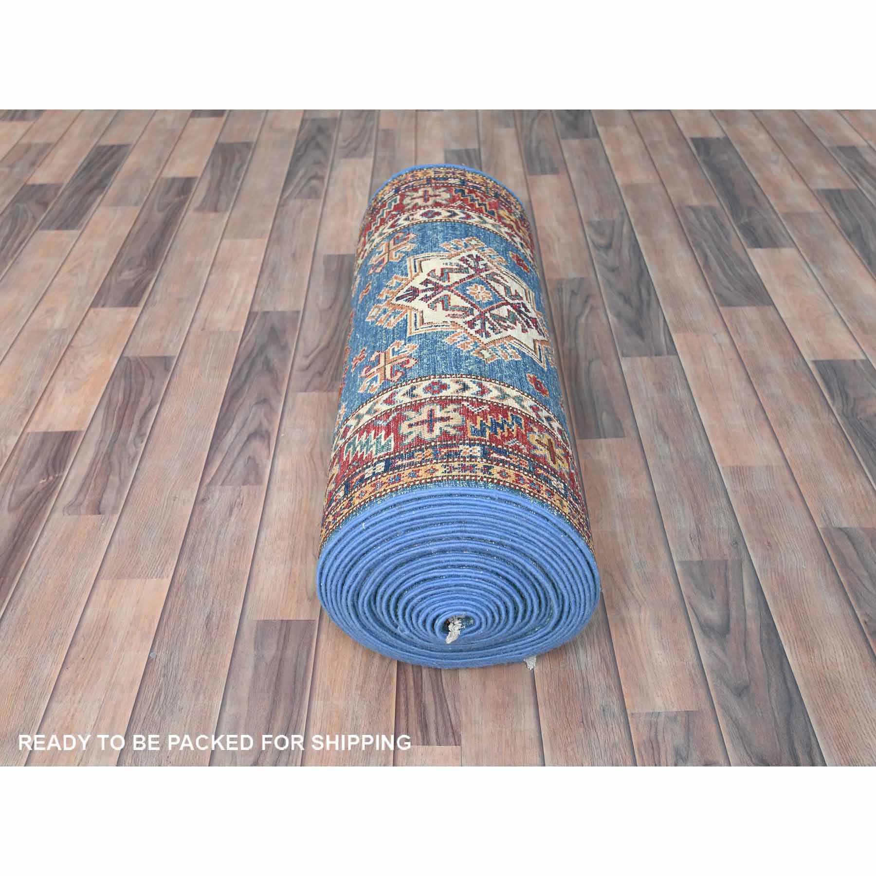 Kazak-Hand-Knotted-Rug-412895