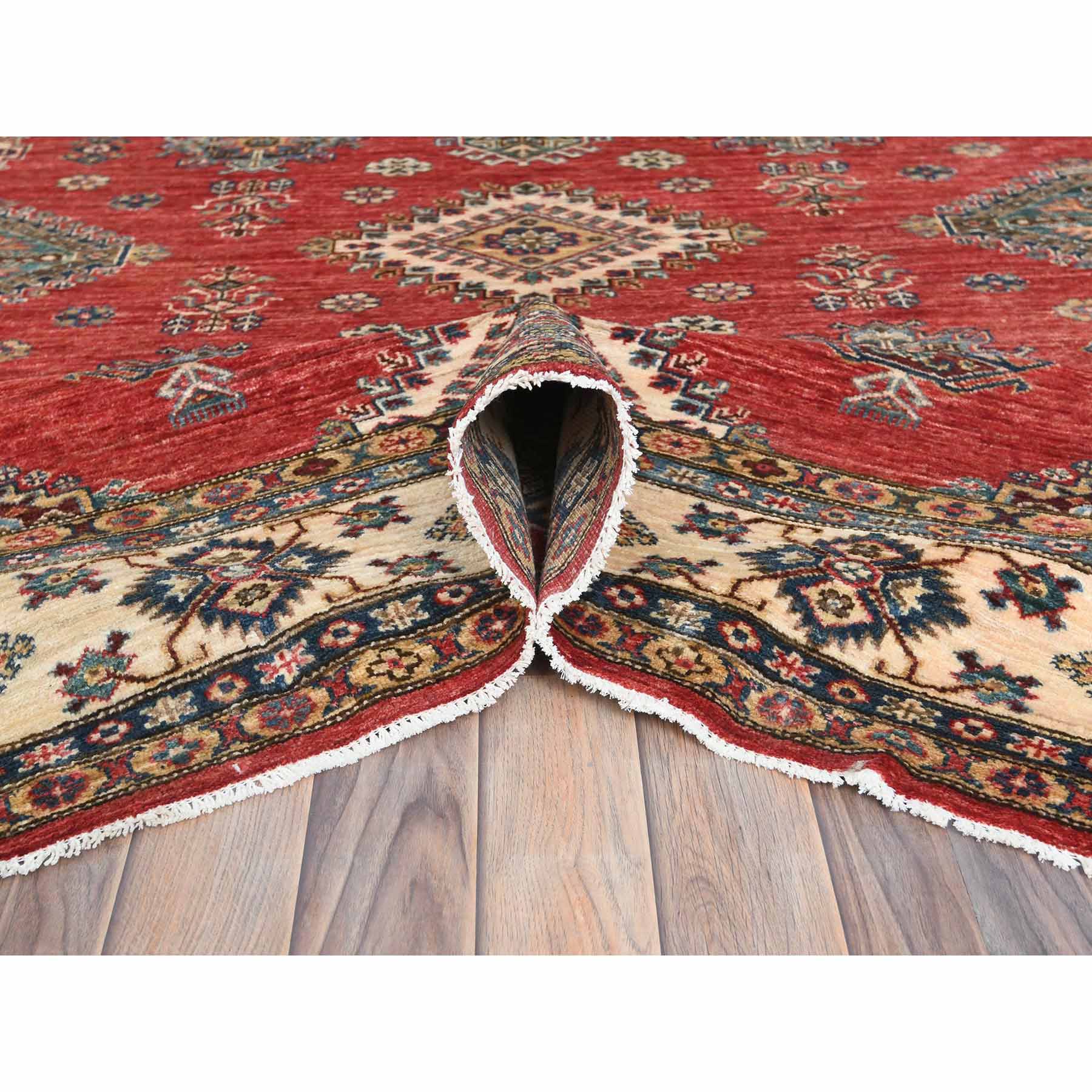 Kazak-Hand-Knotted-Rug-412930