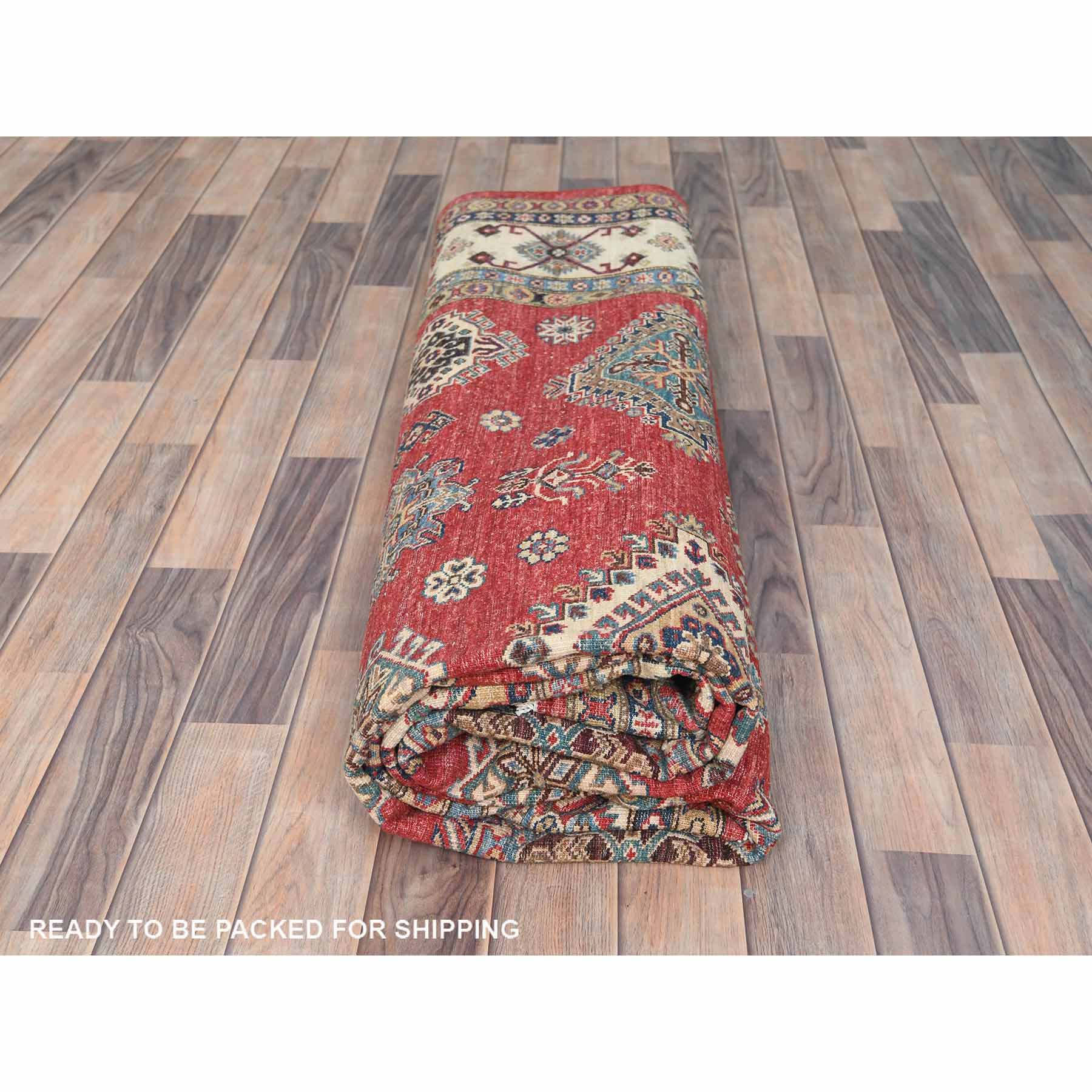 Kazak-Hand-Knotted-Rug-412930