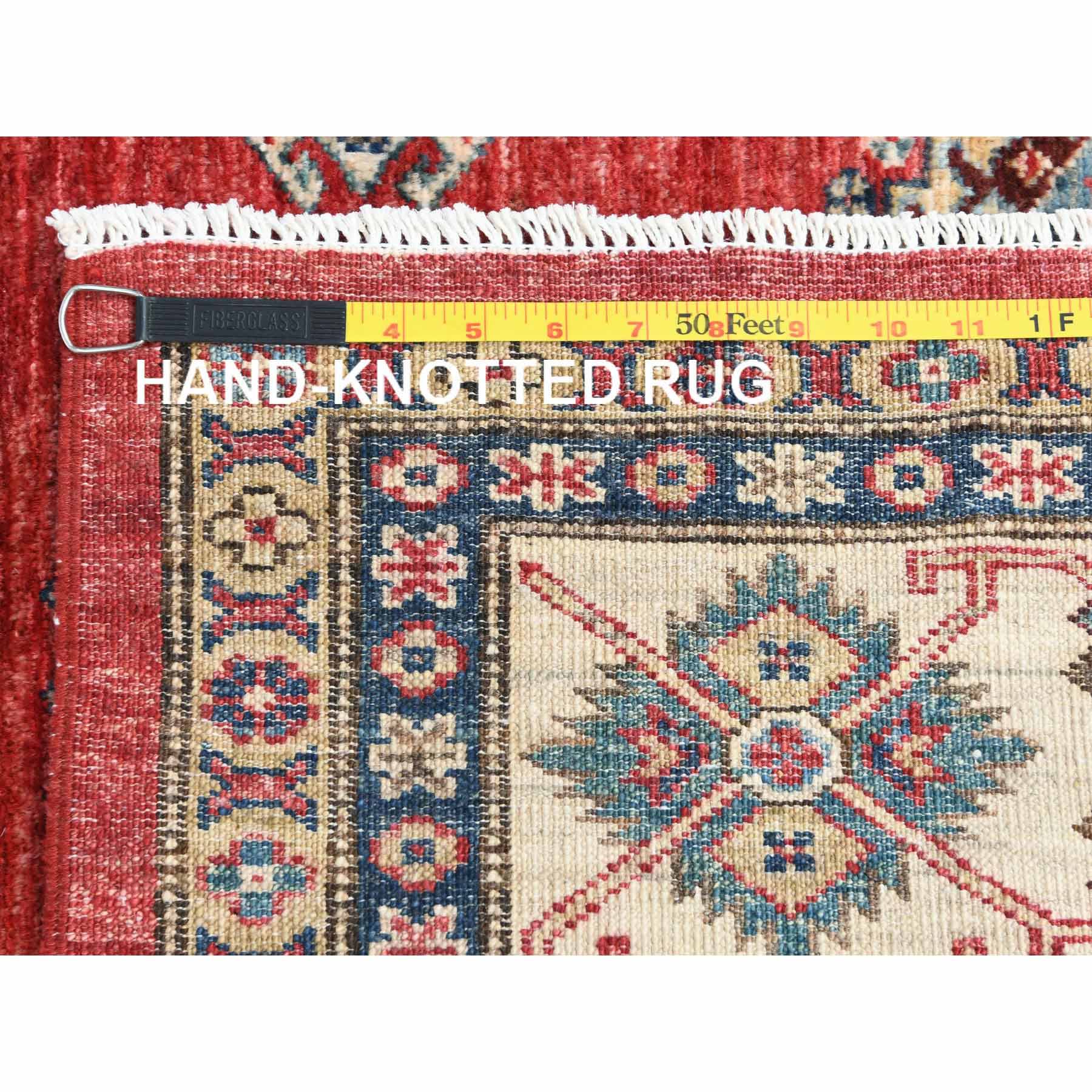 Kazak-Hand-Knotted-Rug-412930