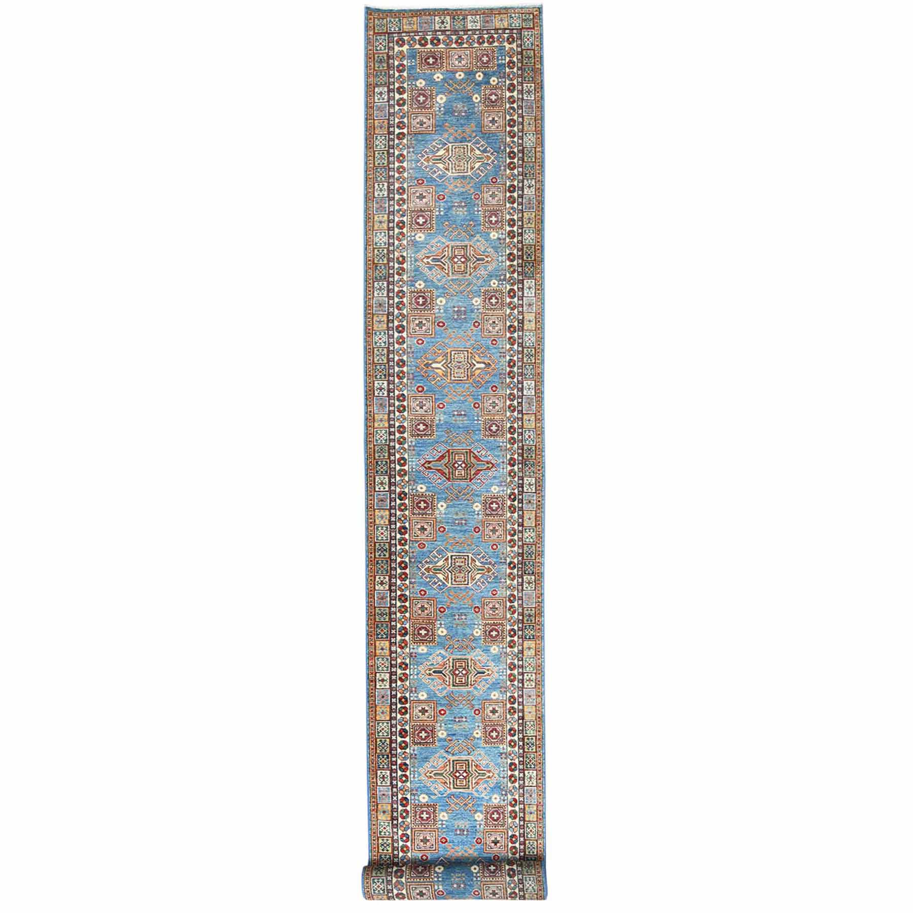 Kazak-Hand-Knotted-Rug-413030
