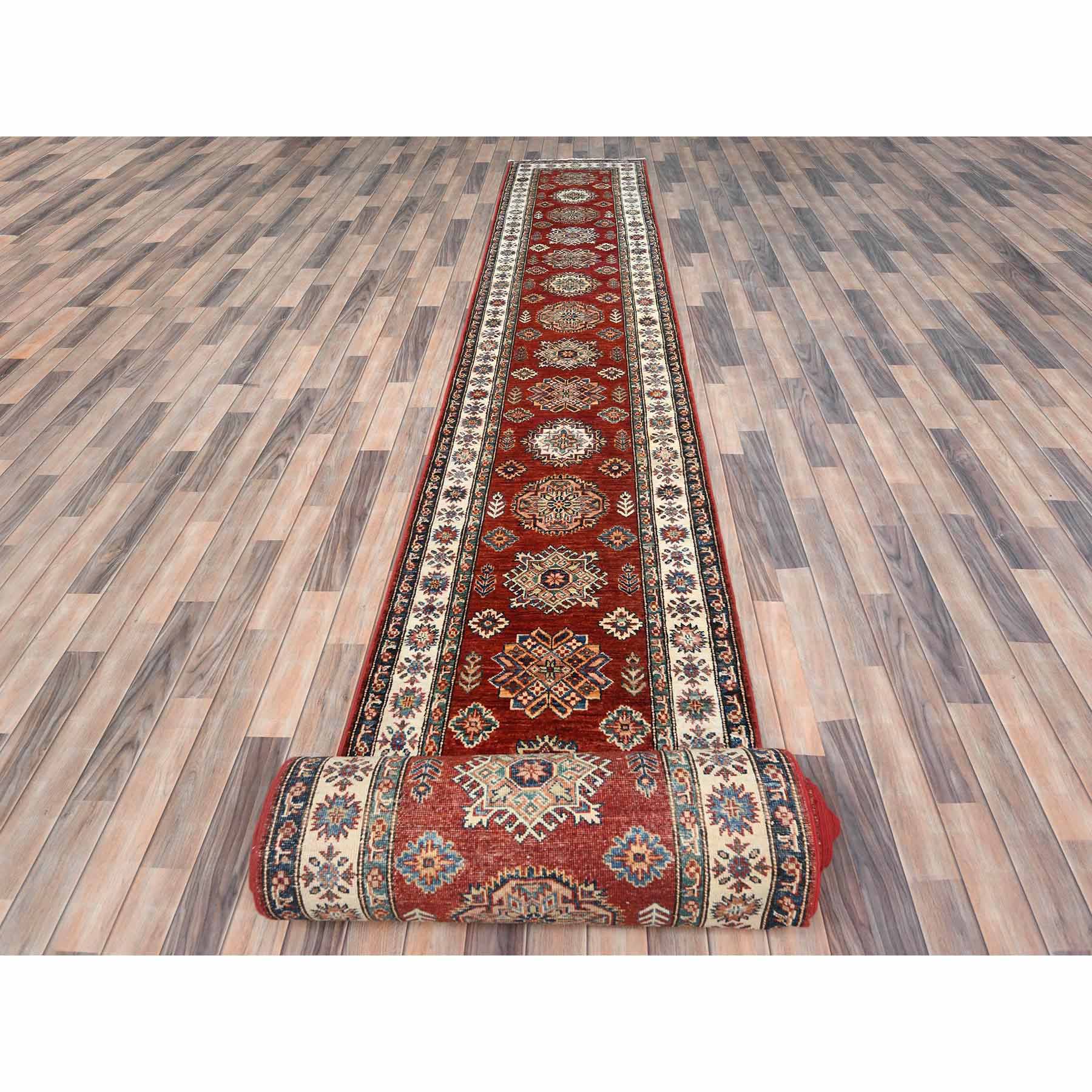 Kazak-Hand-Knotted-Rug-413035