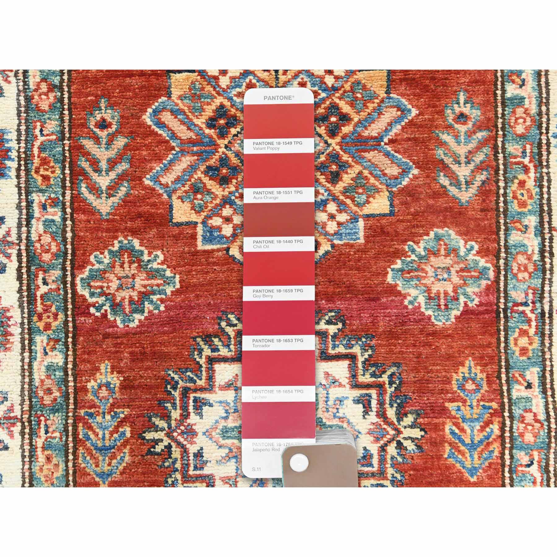 Kazak-Hand-Knotted-Rug-413035
