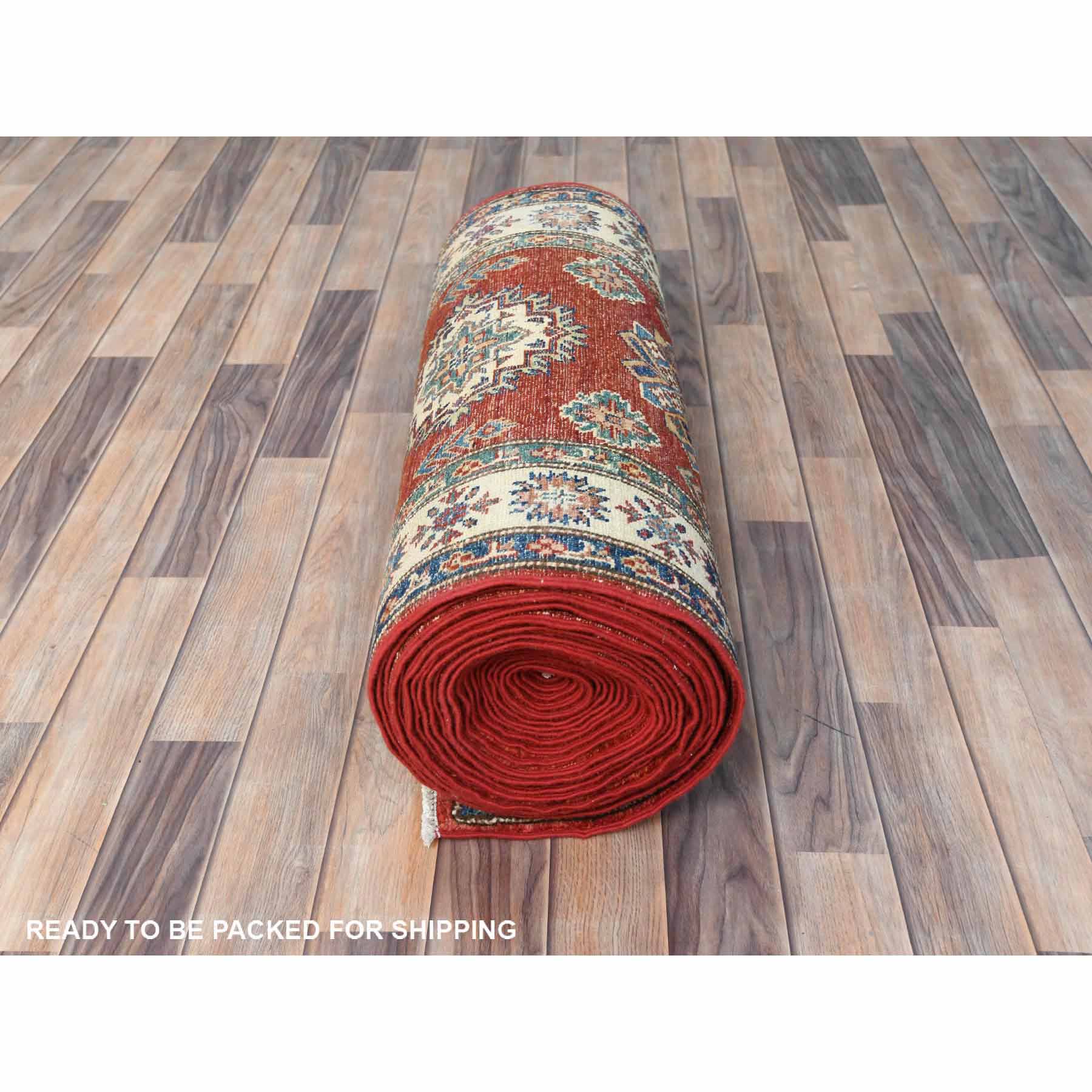 Kazak-Hand-Knotted-Rug-413035