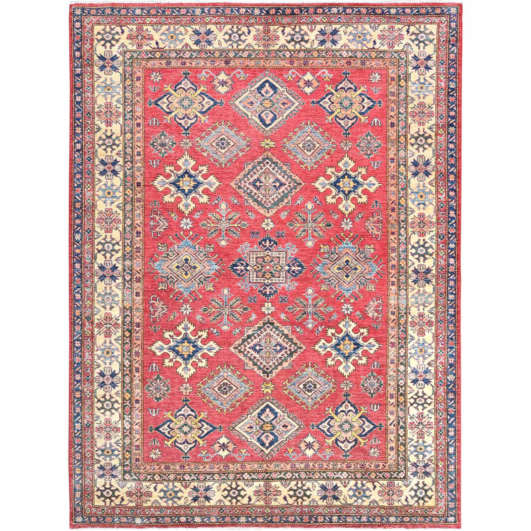 Kazak-Hand-Knotted-Rug-413200