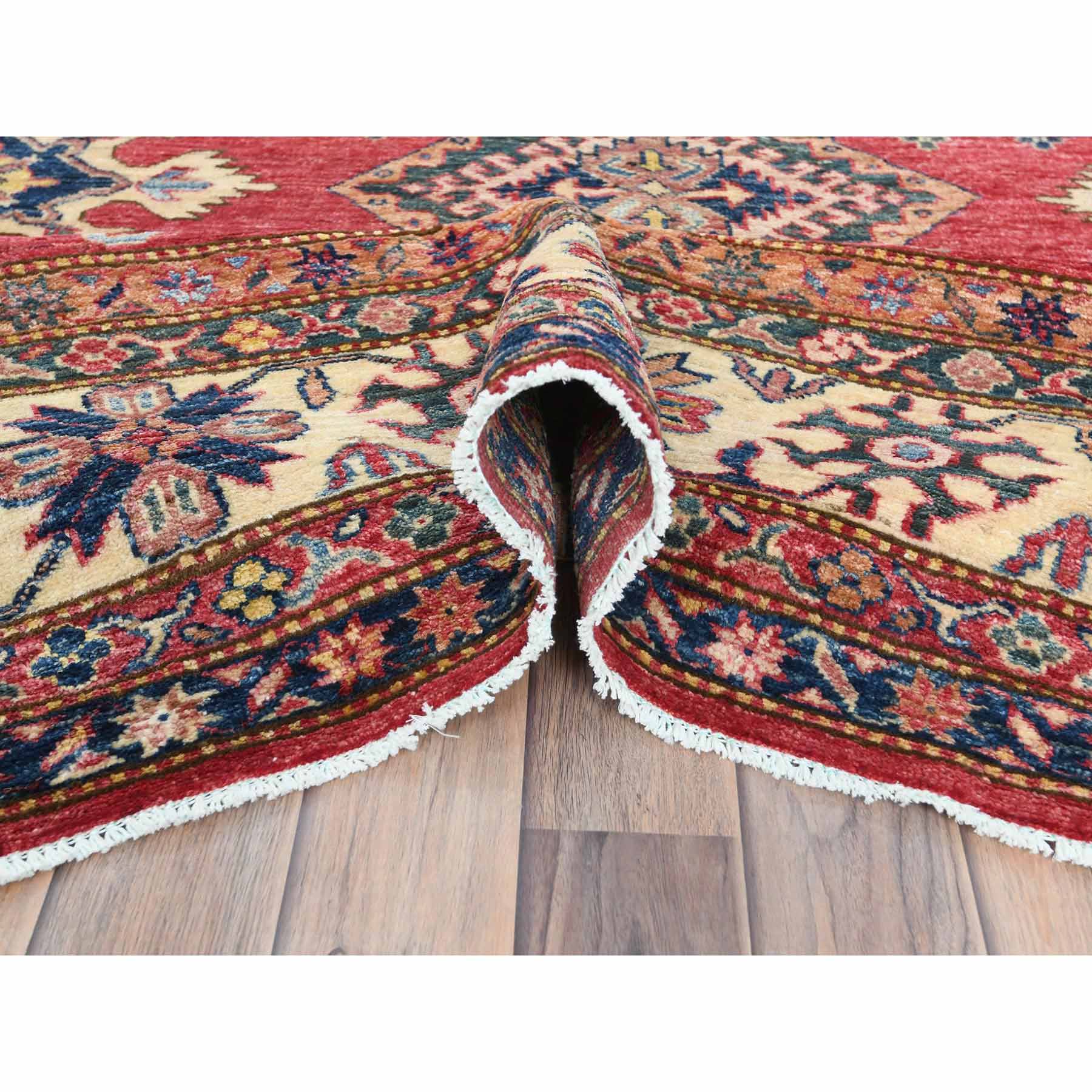 Kazak-Hand-Knotted-Rug-413200