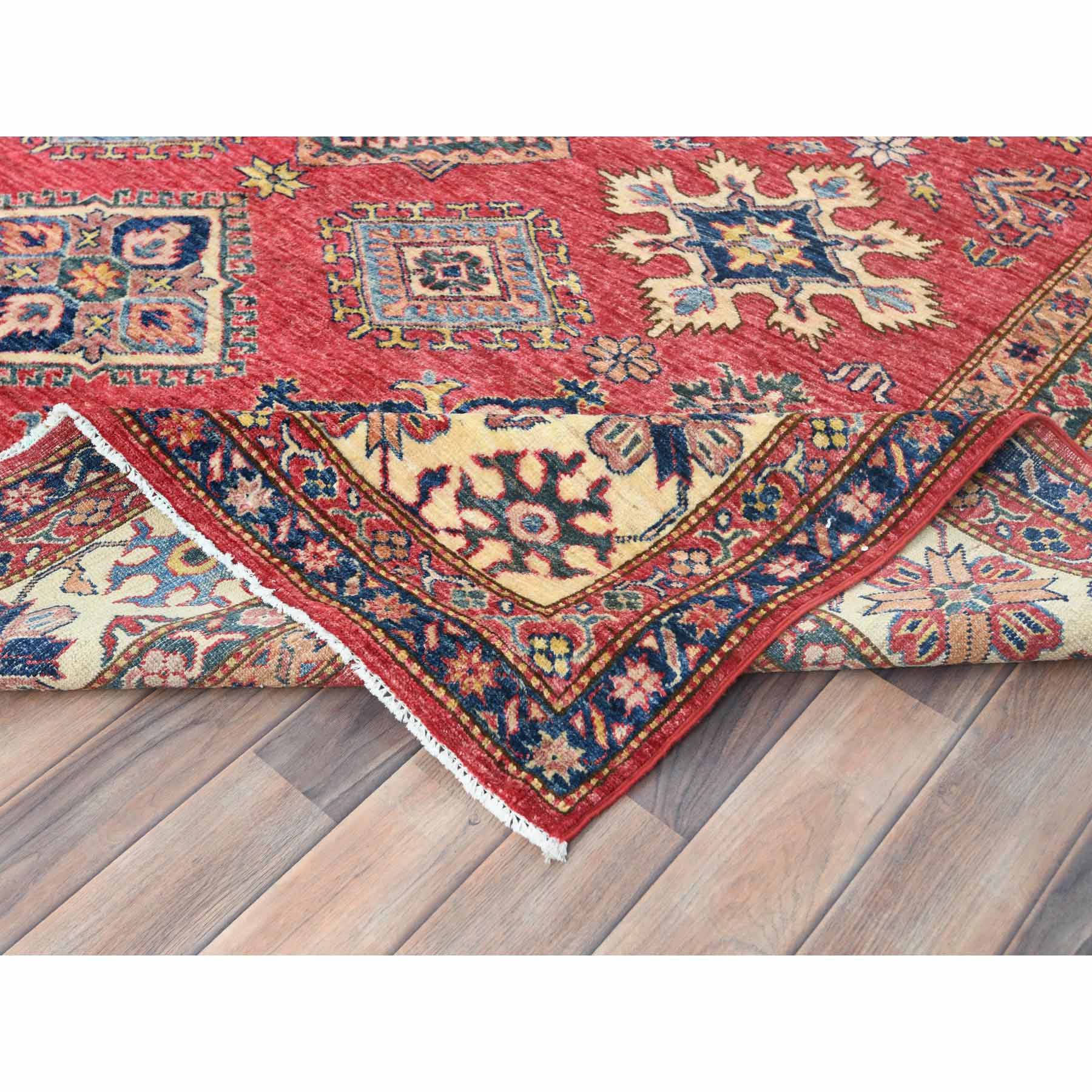 Kazak-Hand-Knotted-Rug-413200