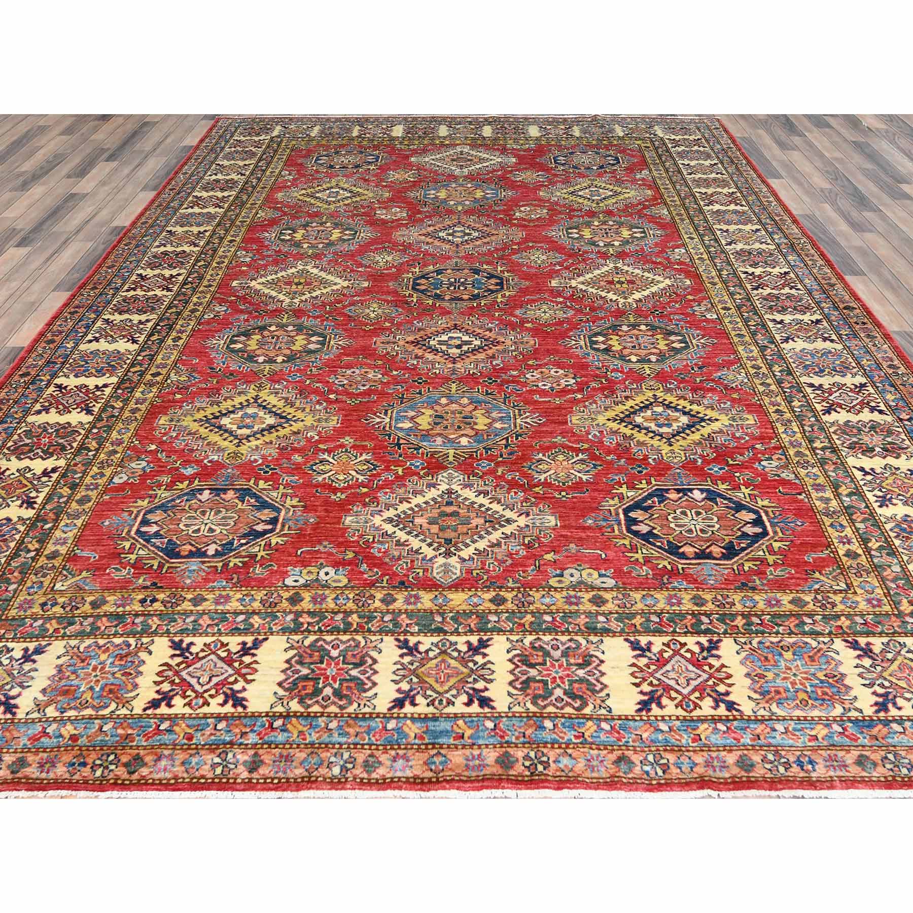 Kazak-Hand-Knotted-Rug-413205