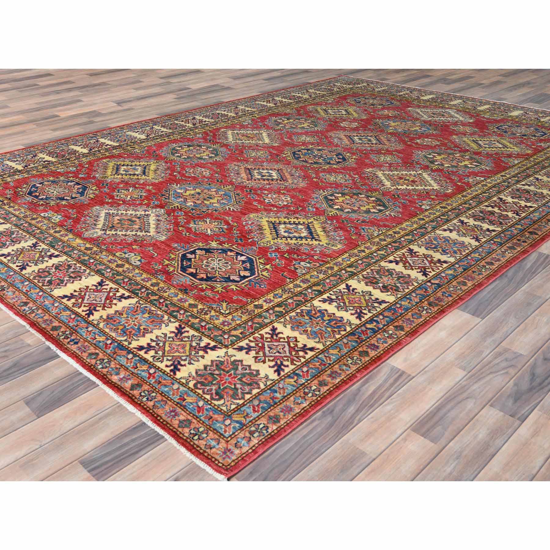 Kazak-Hand-Knotted-Rug-413205