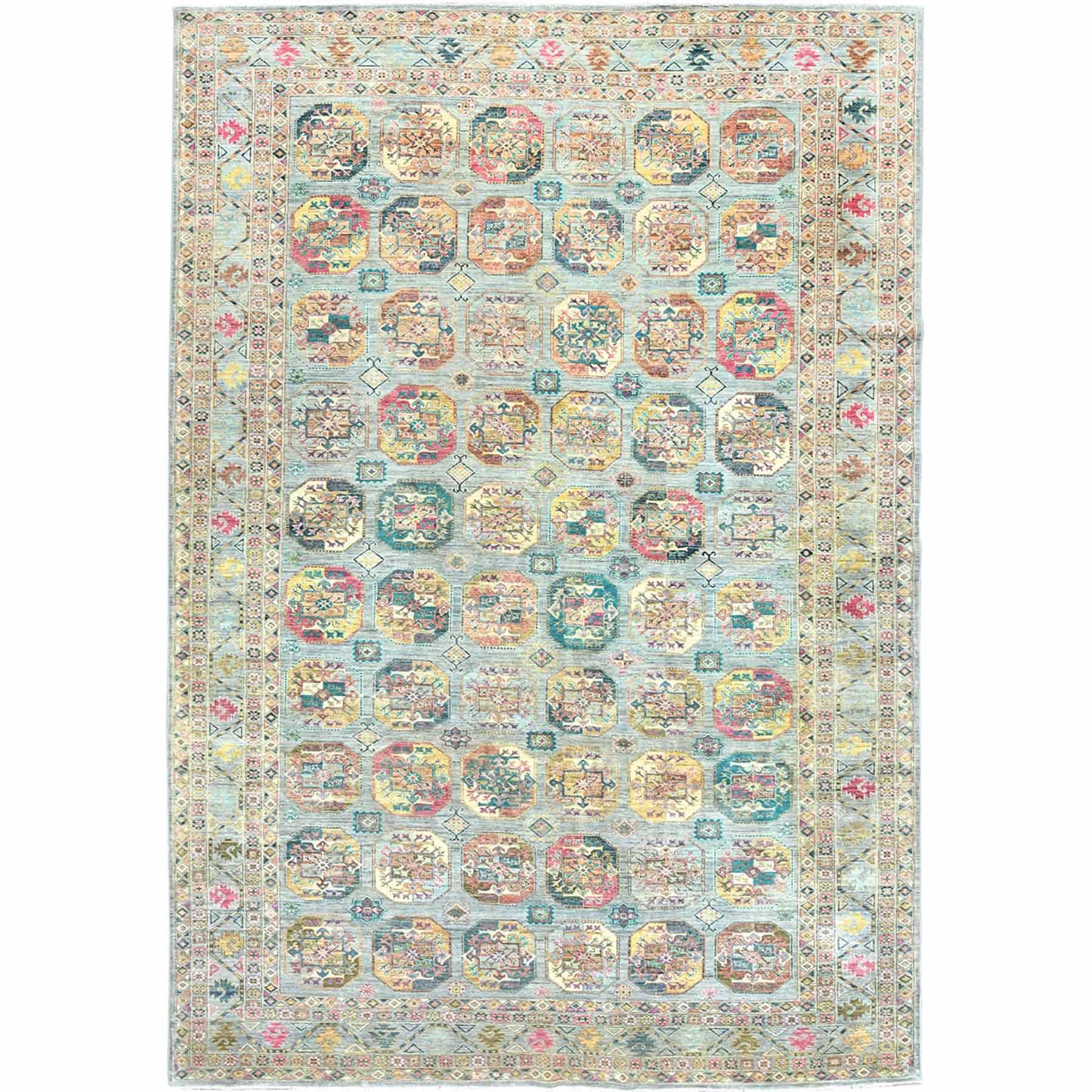 Kazak-Hand-Knotted-Rug-413280