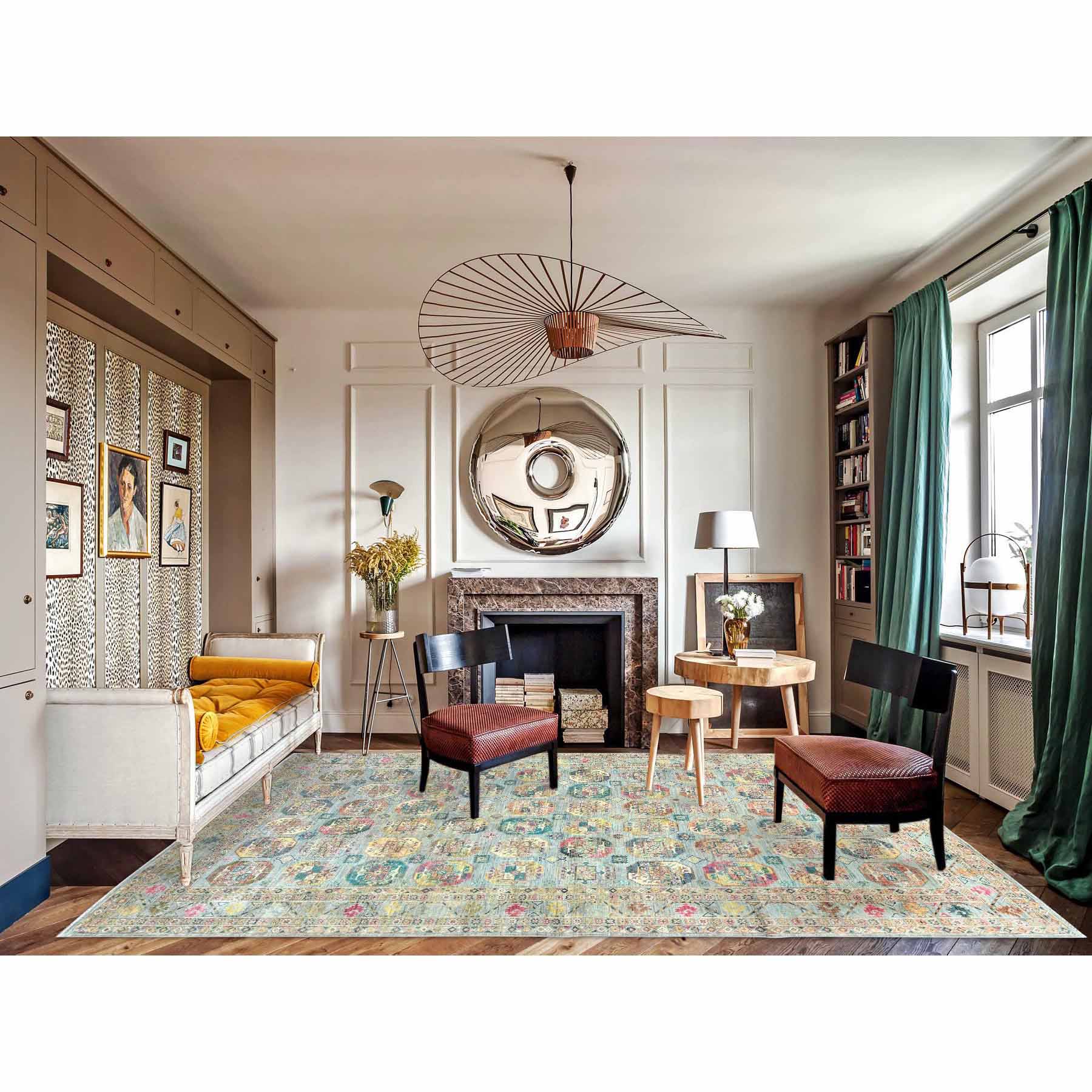 Kazak-Hand-Knotted-Rug-413280