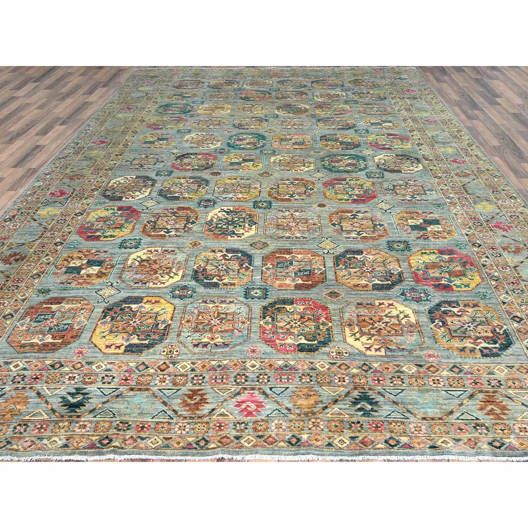 Kazak-Hand-Knotted-Rug-413280