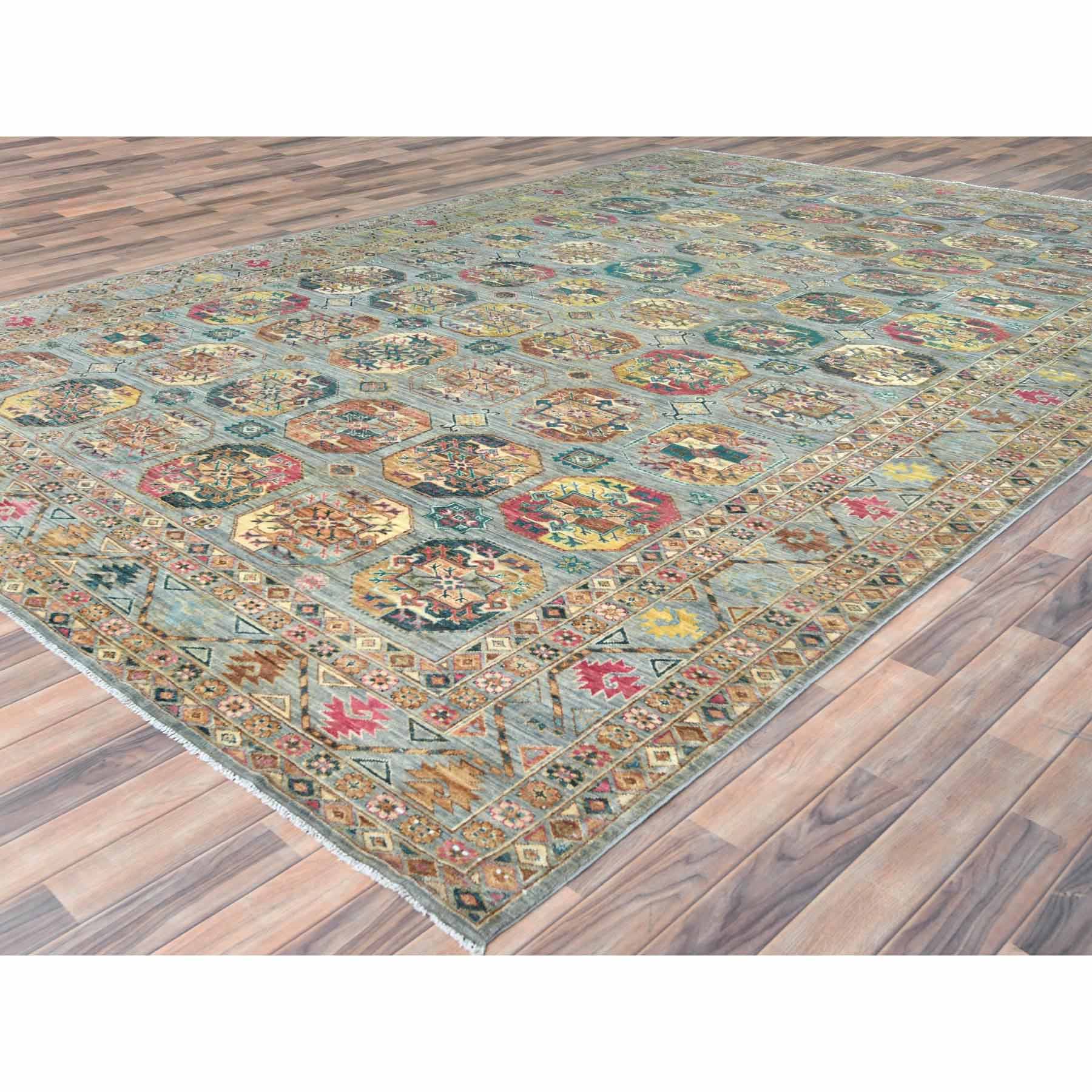 Kazak-Hand-Knotted-Rug-413280
