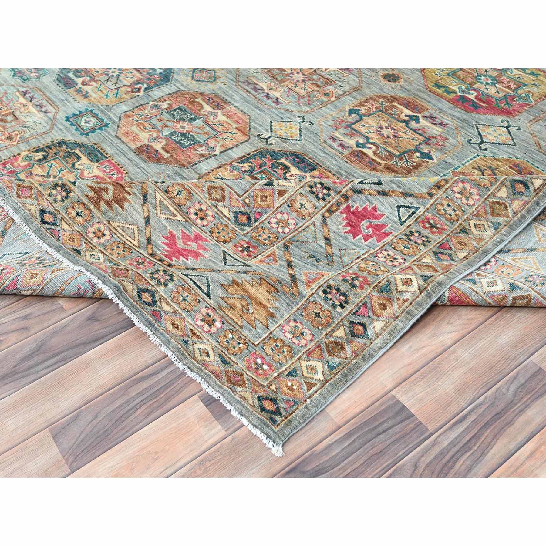 Kazak-Hand-Knotted-Rug-413280