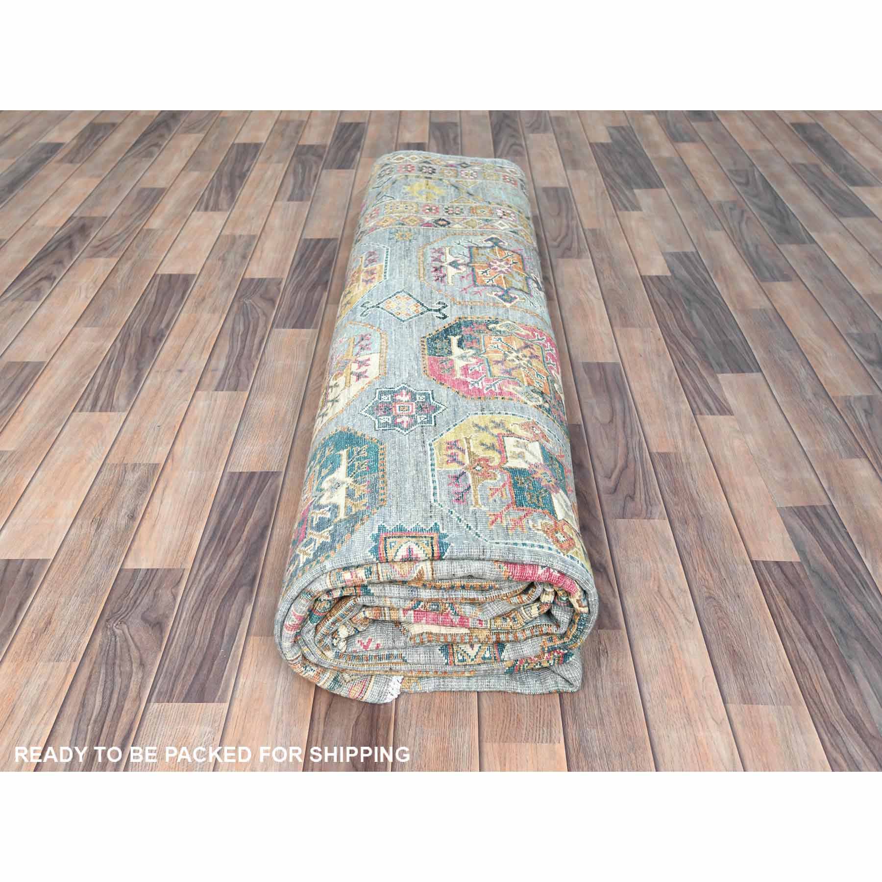 Kazak-Hand-Knotted-Rug-413280