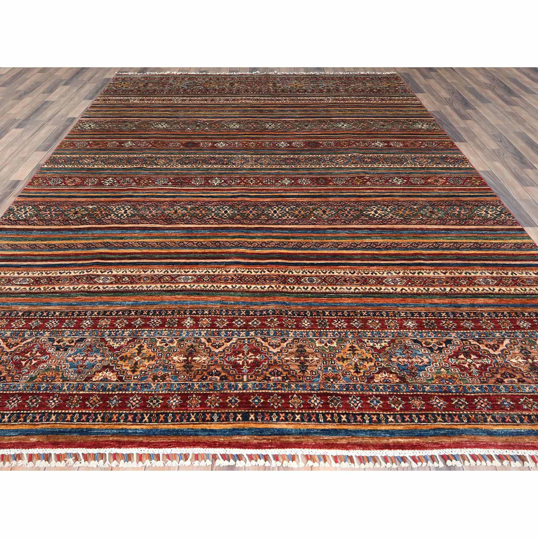 Kazak-Hand-Knotted-Rug-413425