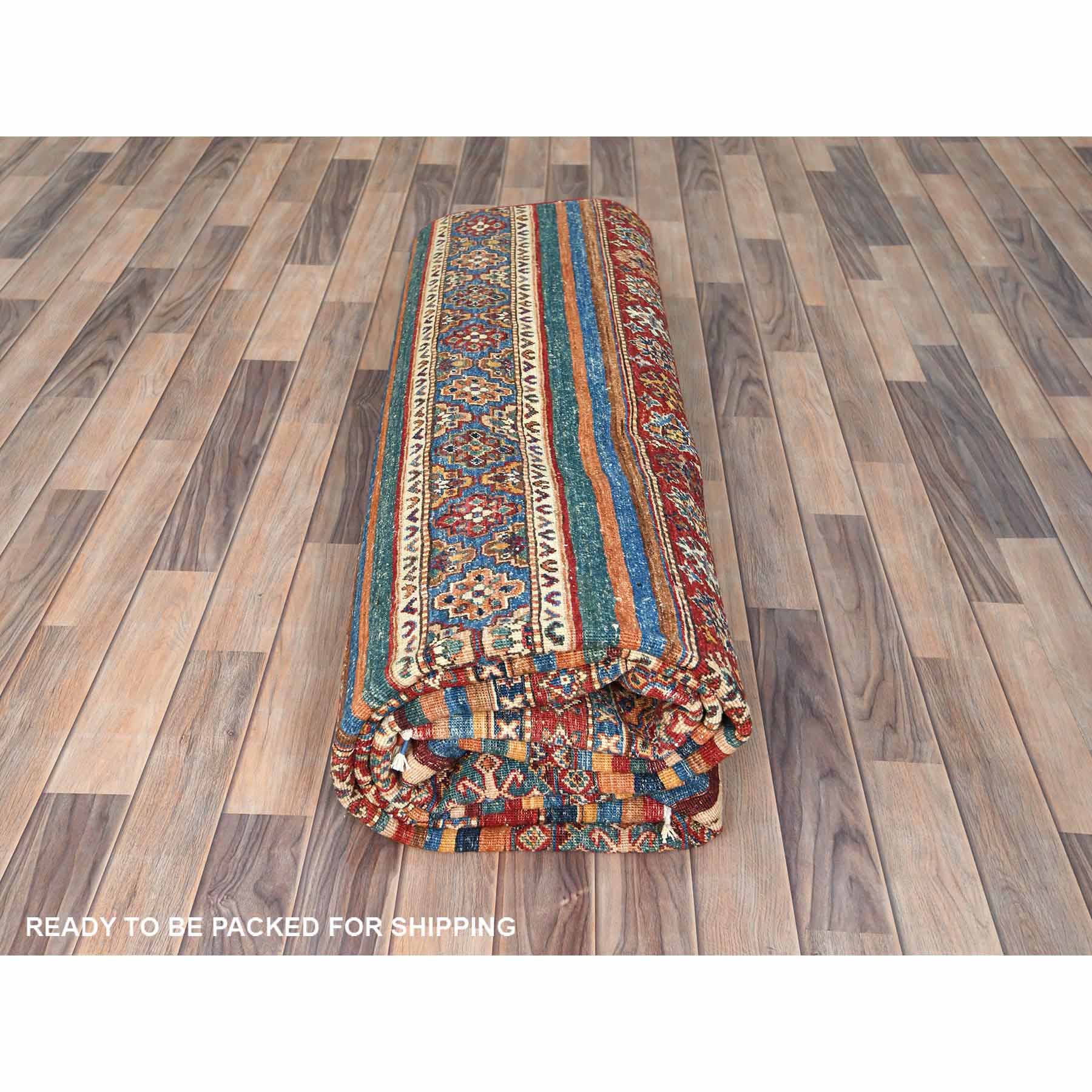 Kazak-Hand-Knotted-Rug-413425