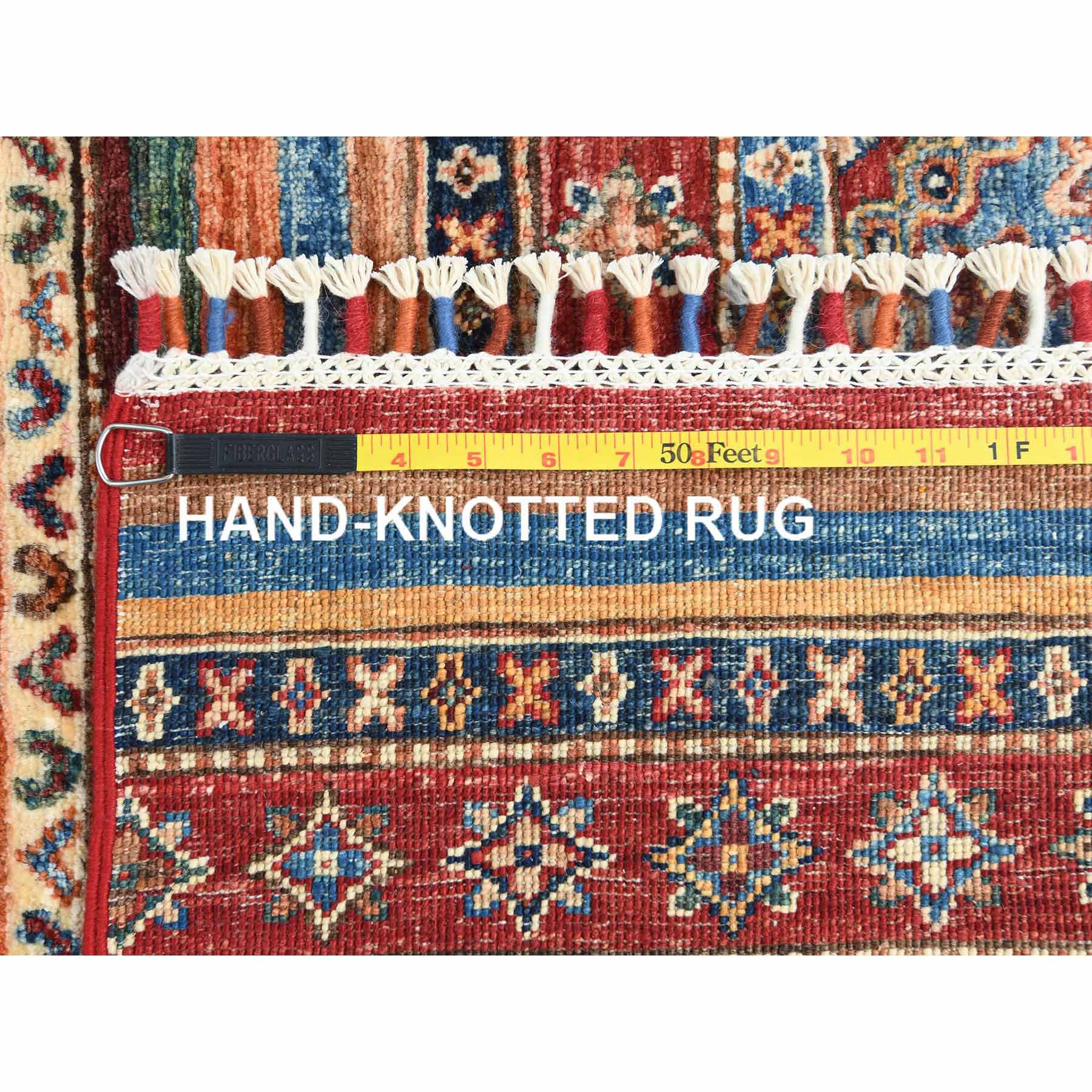 Kazak-Hand-Knotted-Rug-413425