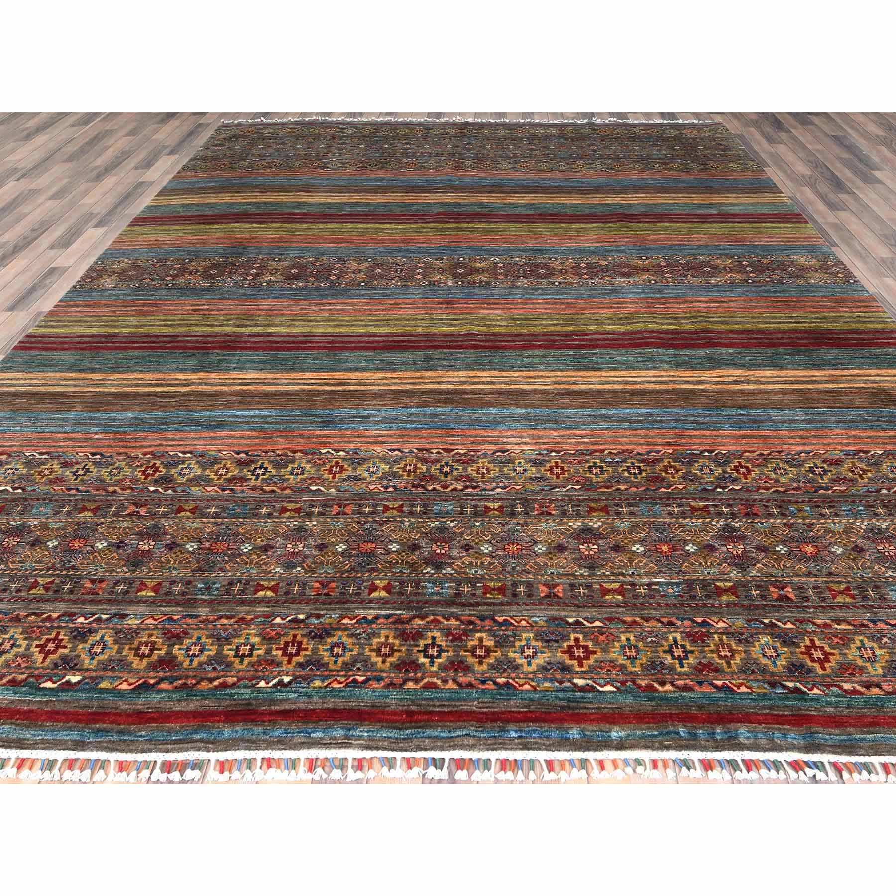 Kazak-Hand-Knotted-Rug-413435