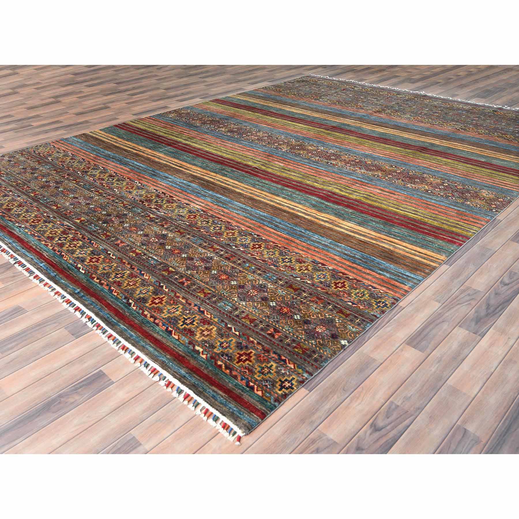 Kazak-Hand-Knotted-Rug-413435